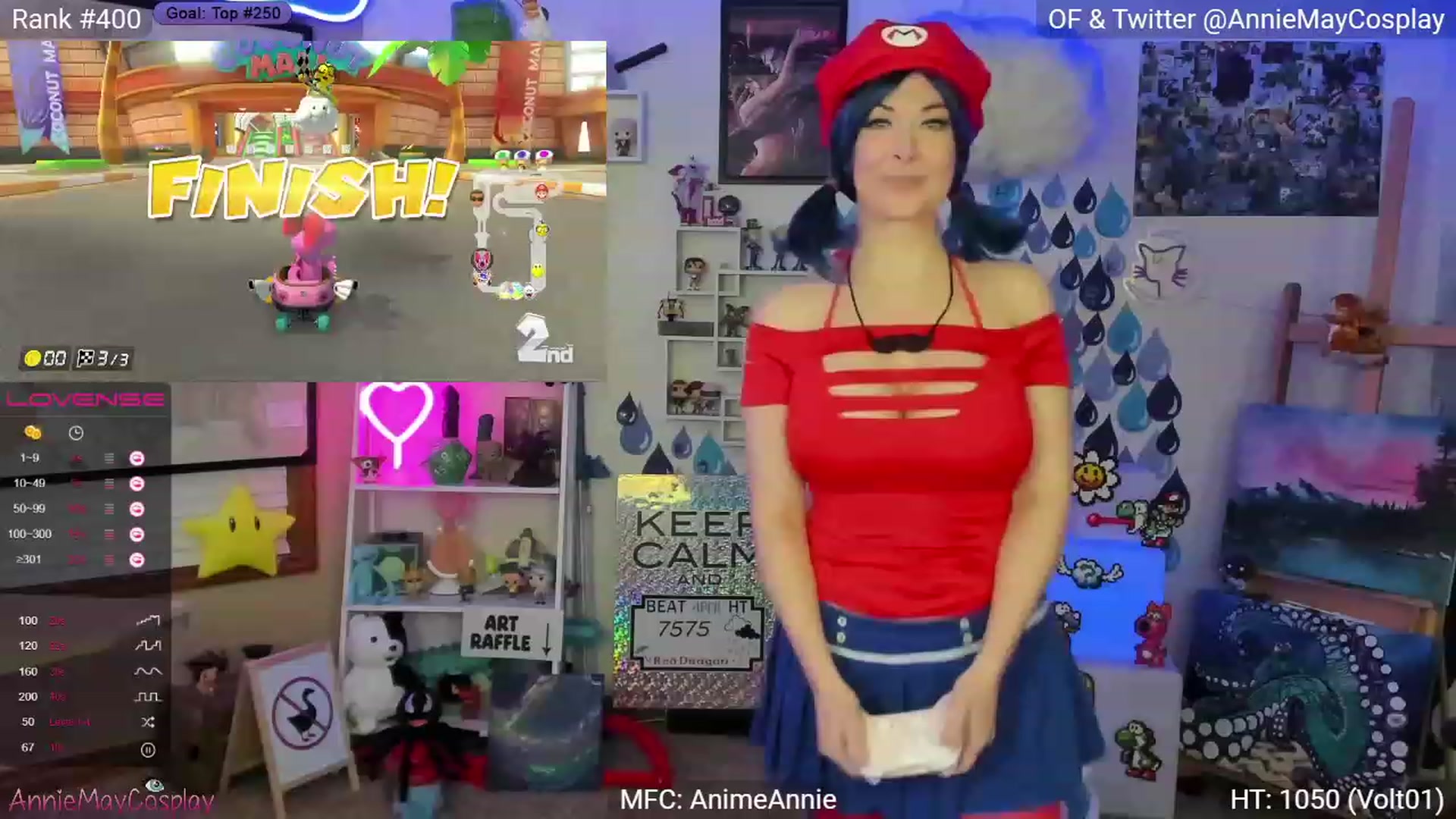 Gallery image thumbnail from AnimeAnnie's myfreecams stream on, 04/25/2023, 24:56 image 7 of 20