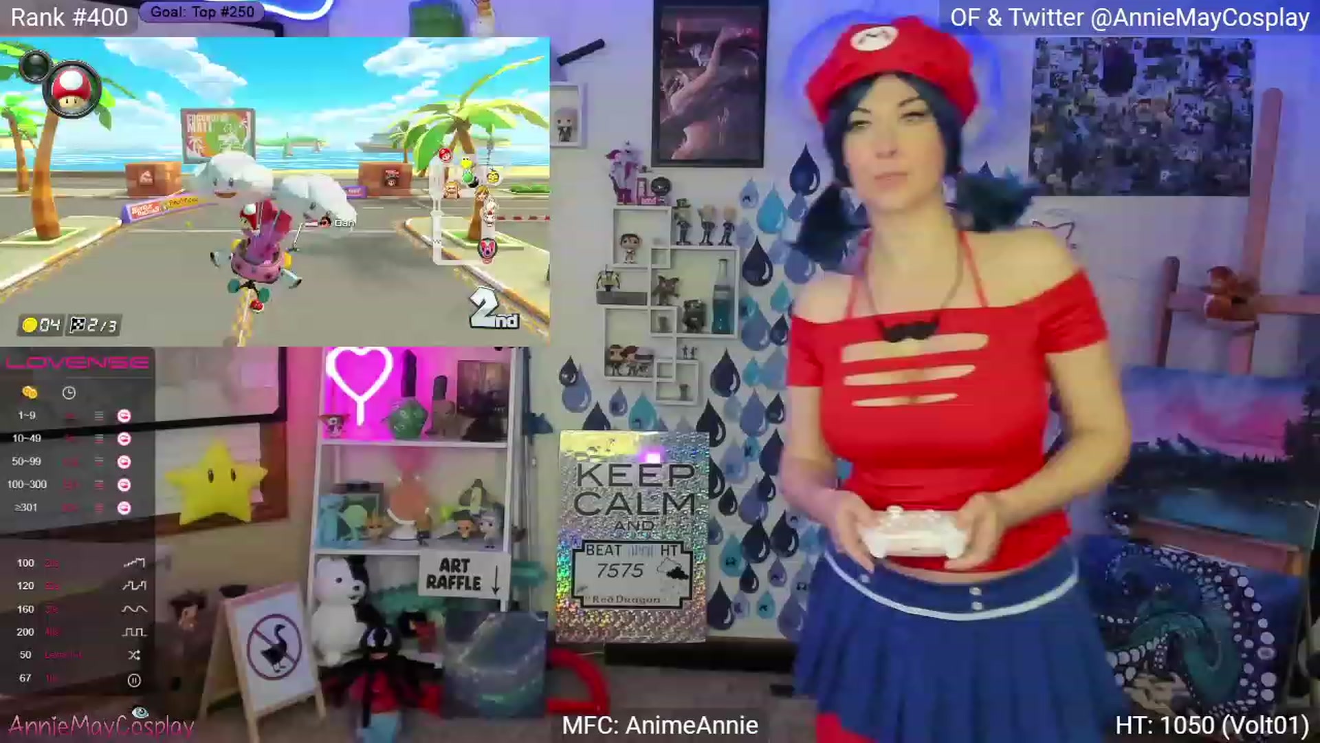 Gallery image thumbnail from AnimeAnnie's myfreecams stream on, 04/25/2023, 24:56 image 6 of 20