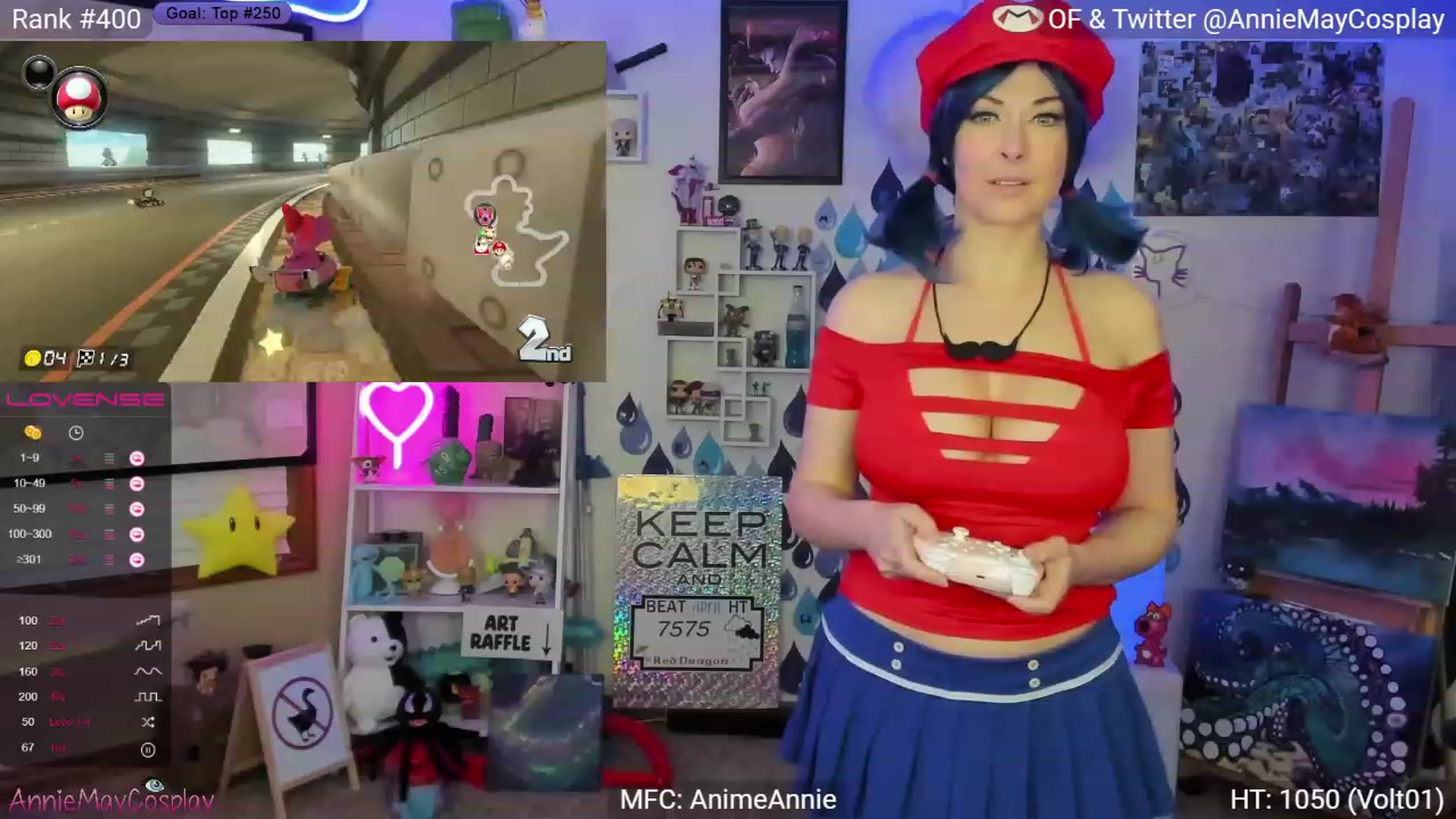 Gallery image thumbnail from AnimeAnnie's myfreecams stream on, 04/25/2023, 24:56 image 12 of 20