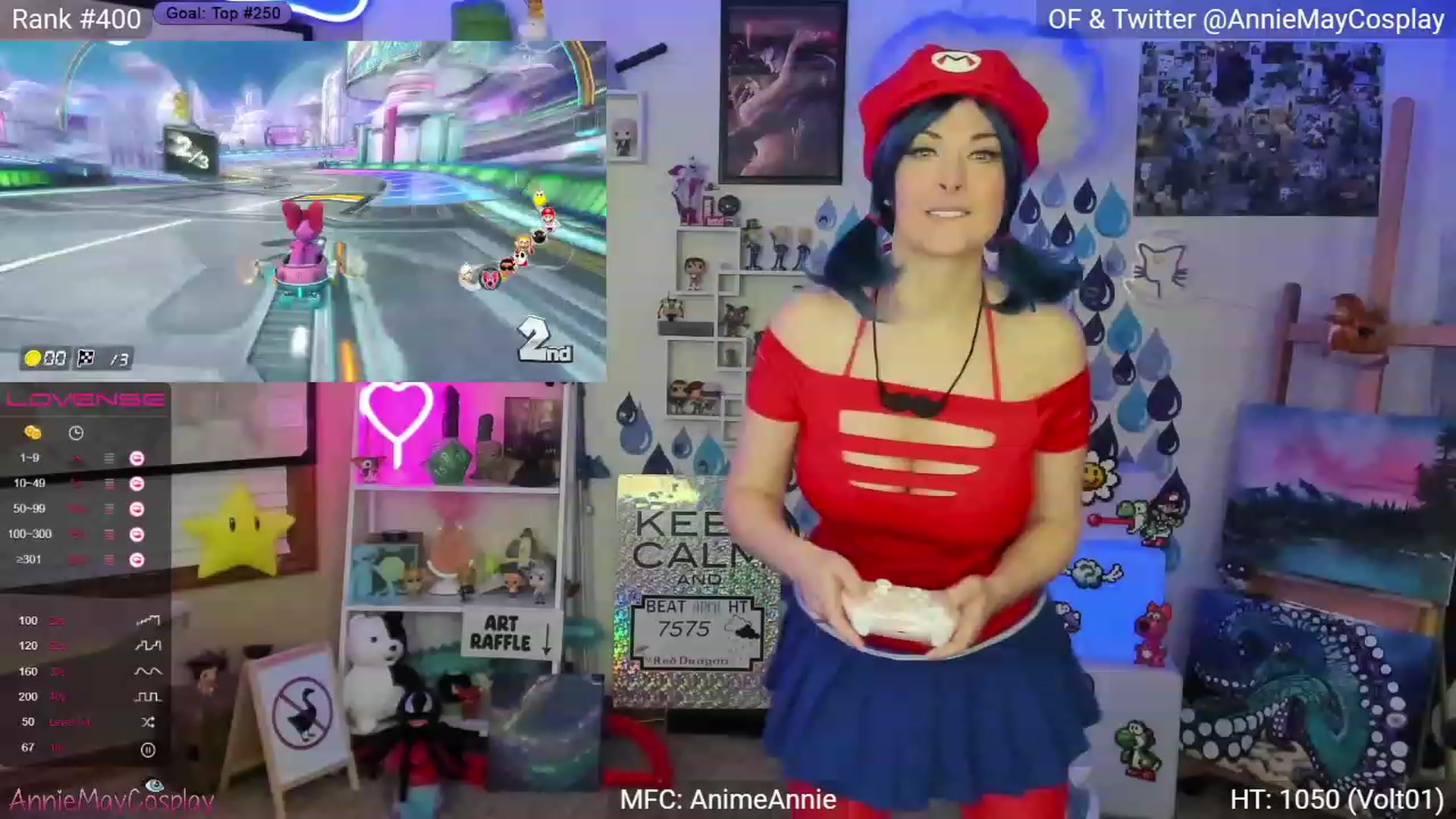 Gallery image thumbnail from AnimeAnnie's myfreecams stream on, 04/25/2023, 24:56 image 9 of 20