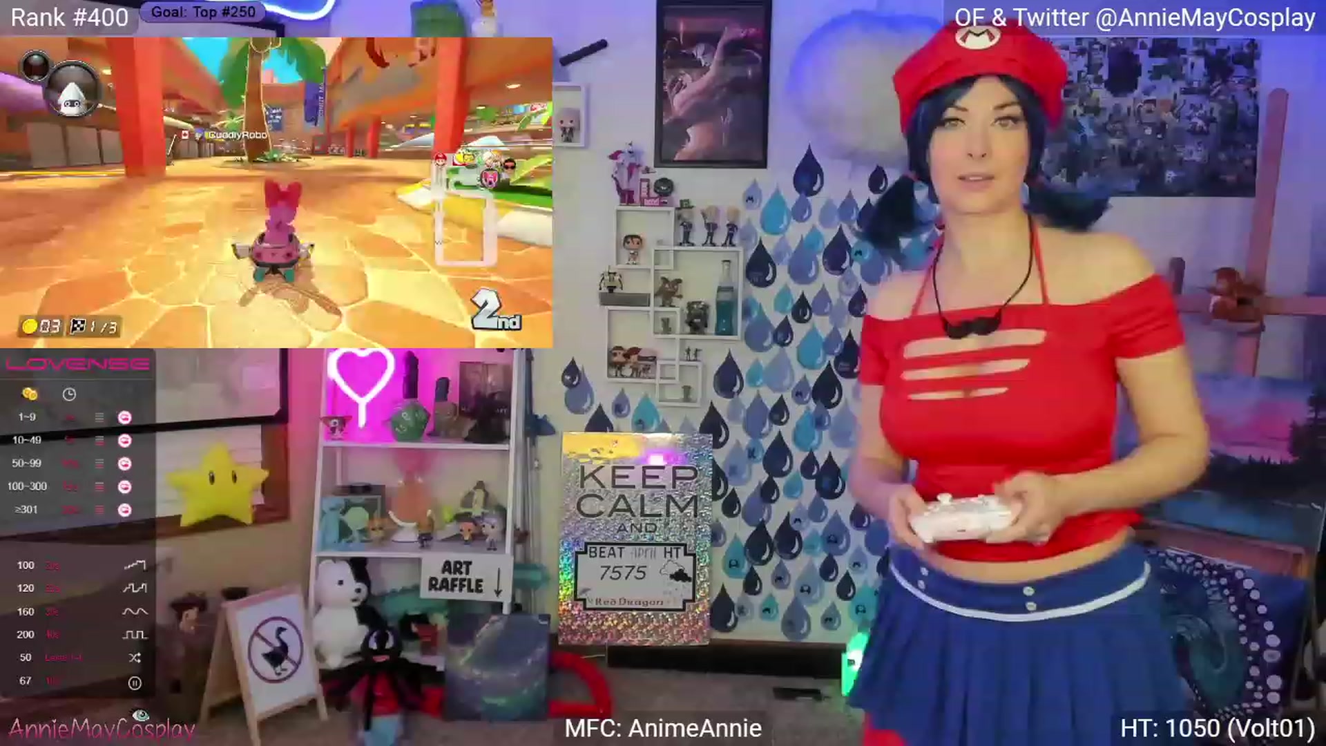 Gallery image thumbnail from AnimeAnnie's myfreecams stream on, 04/25/2023, 24:56 image 5 of 20