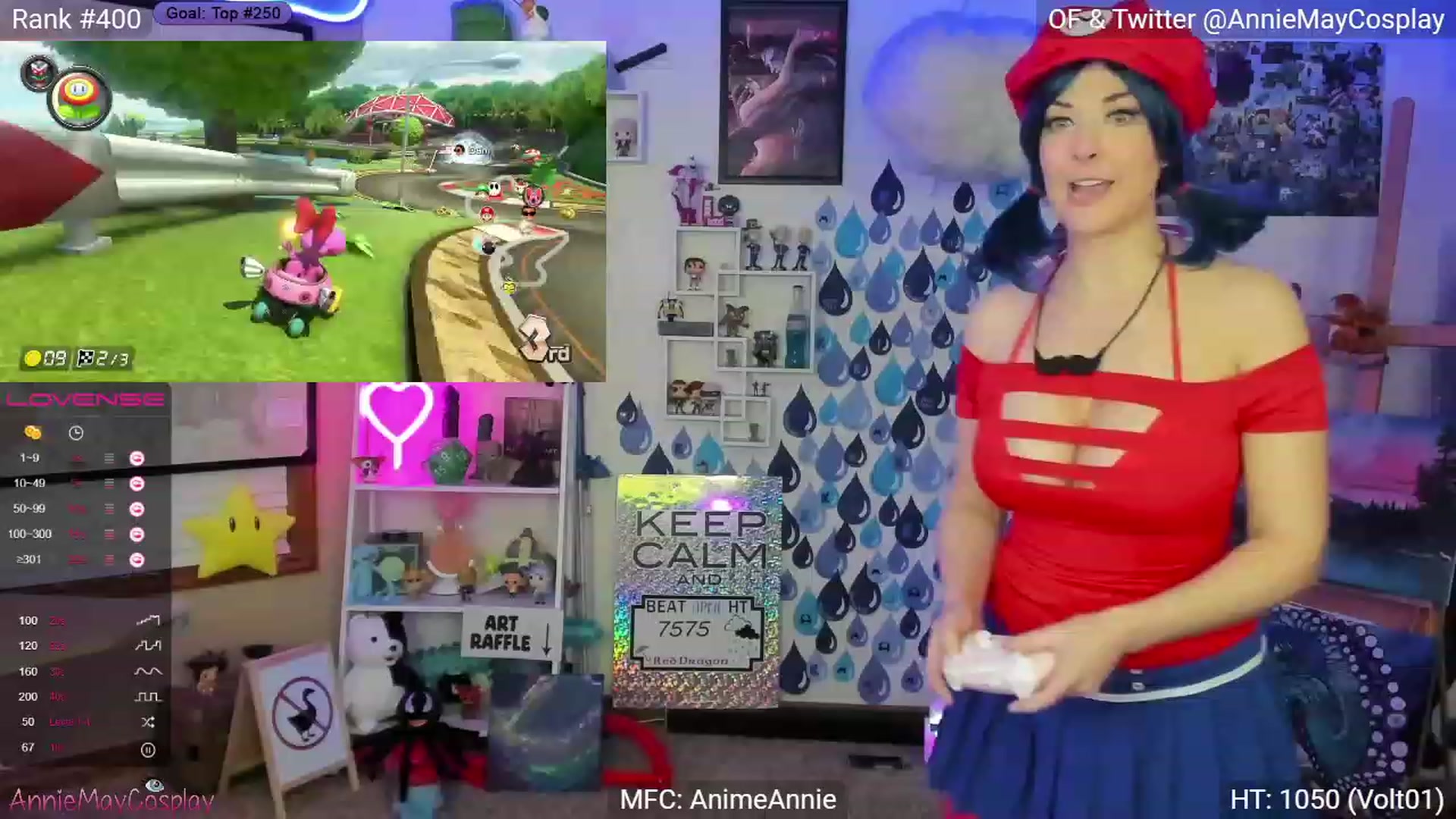 Gallery image thumbnail from AnimeAnnie's myfreecams stream on, 04/25/2023, 24:56 image 13 of 20
