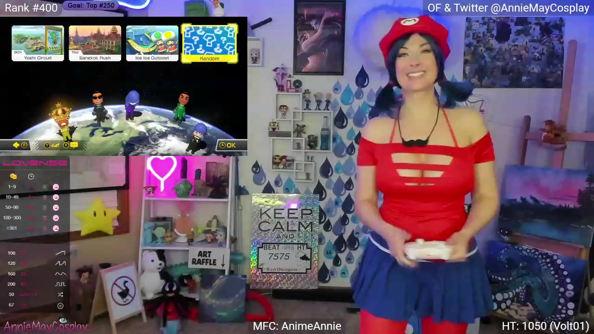 Gallery image thumbnail from AnimeAnnie's myfreecams stream on, 04/25/2023, 24:56 image 11 of 20