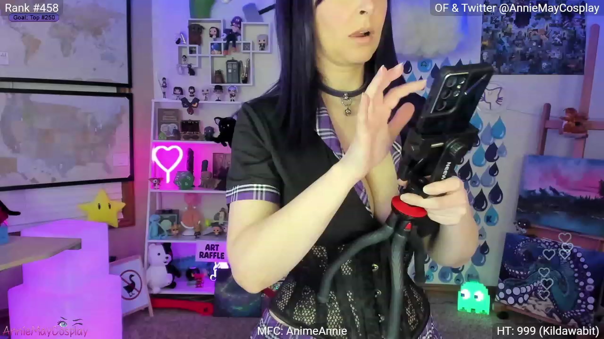 Gallery image thumbnail from AnimeAnnie's myfreecams stream on, 04/30/2023, 02:42 image 12 of 20
