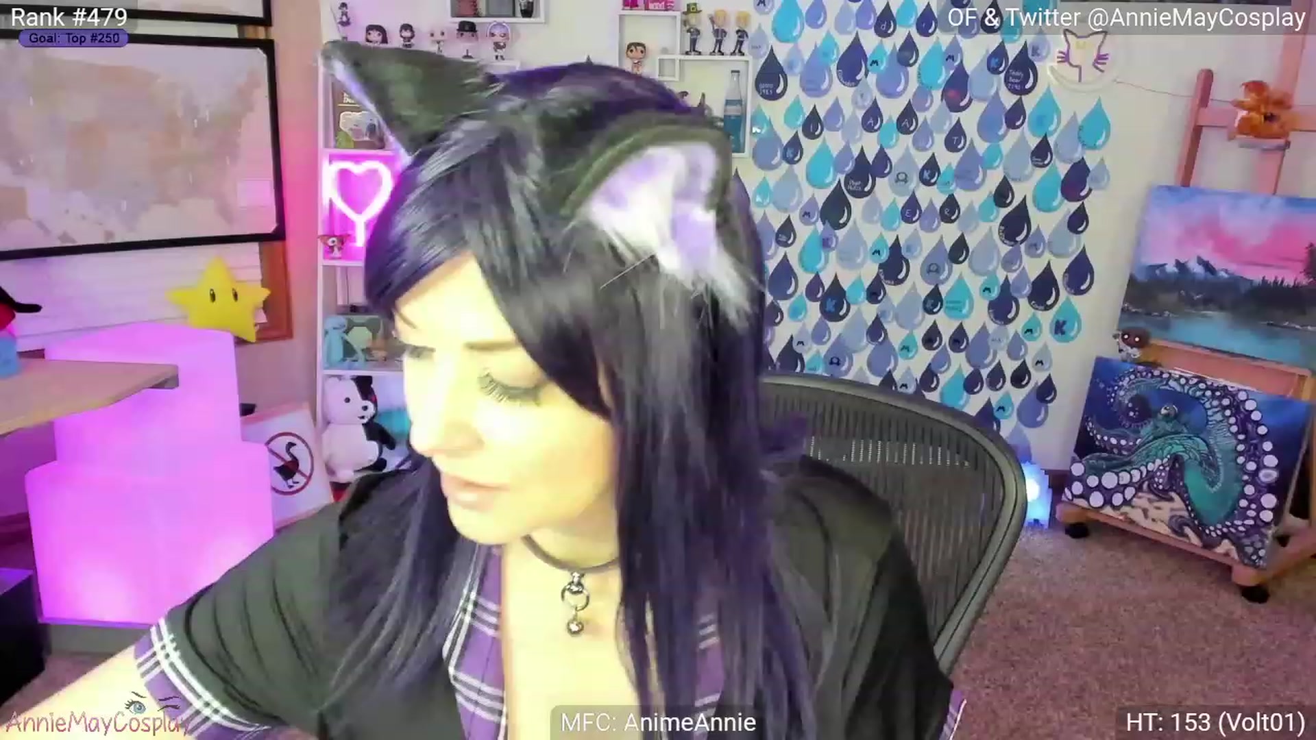 Gallery image thumbnail from AnimeAnnie's myfreecams stream on, 04/30/2023, 02:42 image 3 of 20