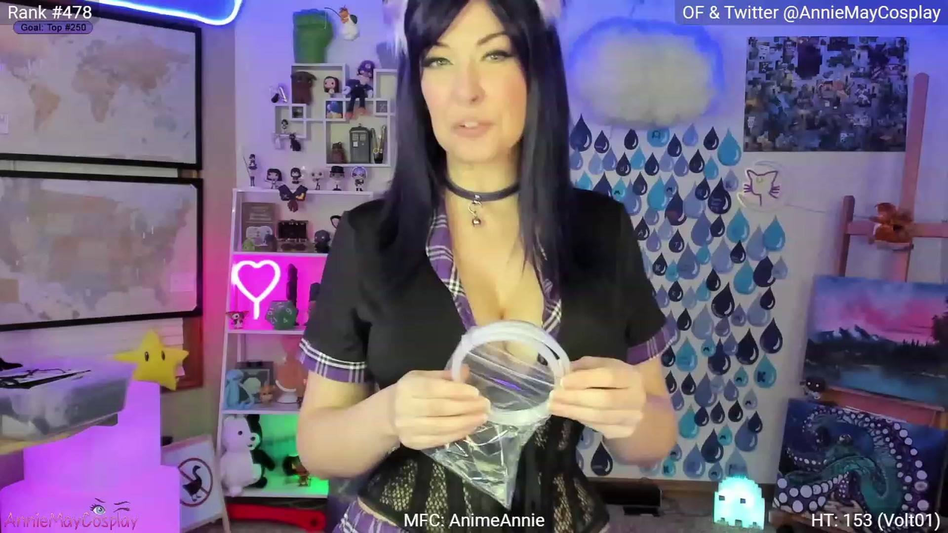 Gallery image thumbnail from AnimeAnnie's myfreecams stream on, 04/30/2023, 02:42 image 6 of 20