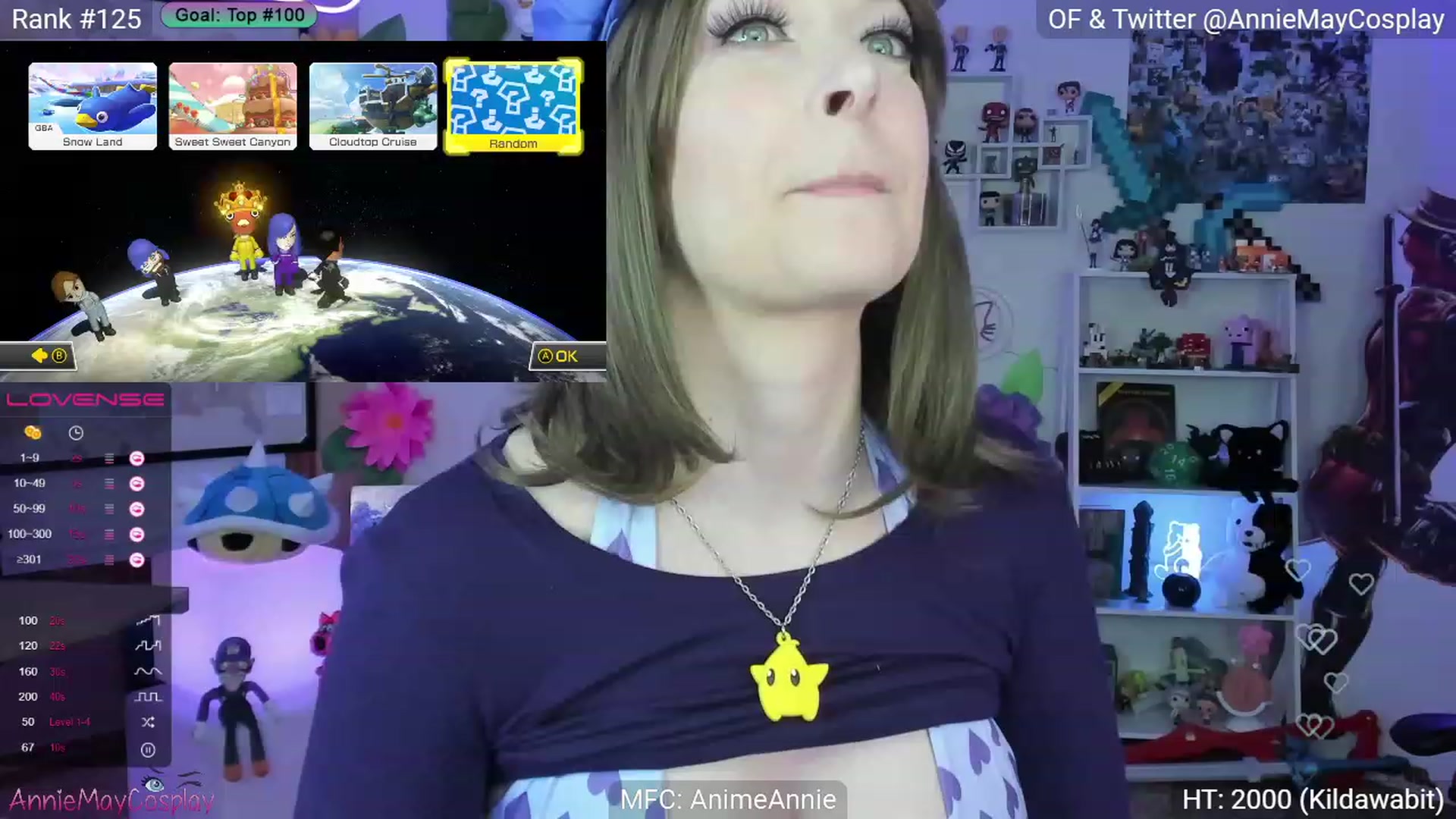Gallery image thumbnail from AnimeAnnie's myfreecams stream on, 05/02/2023, 02:25 image 16 of 20