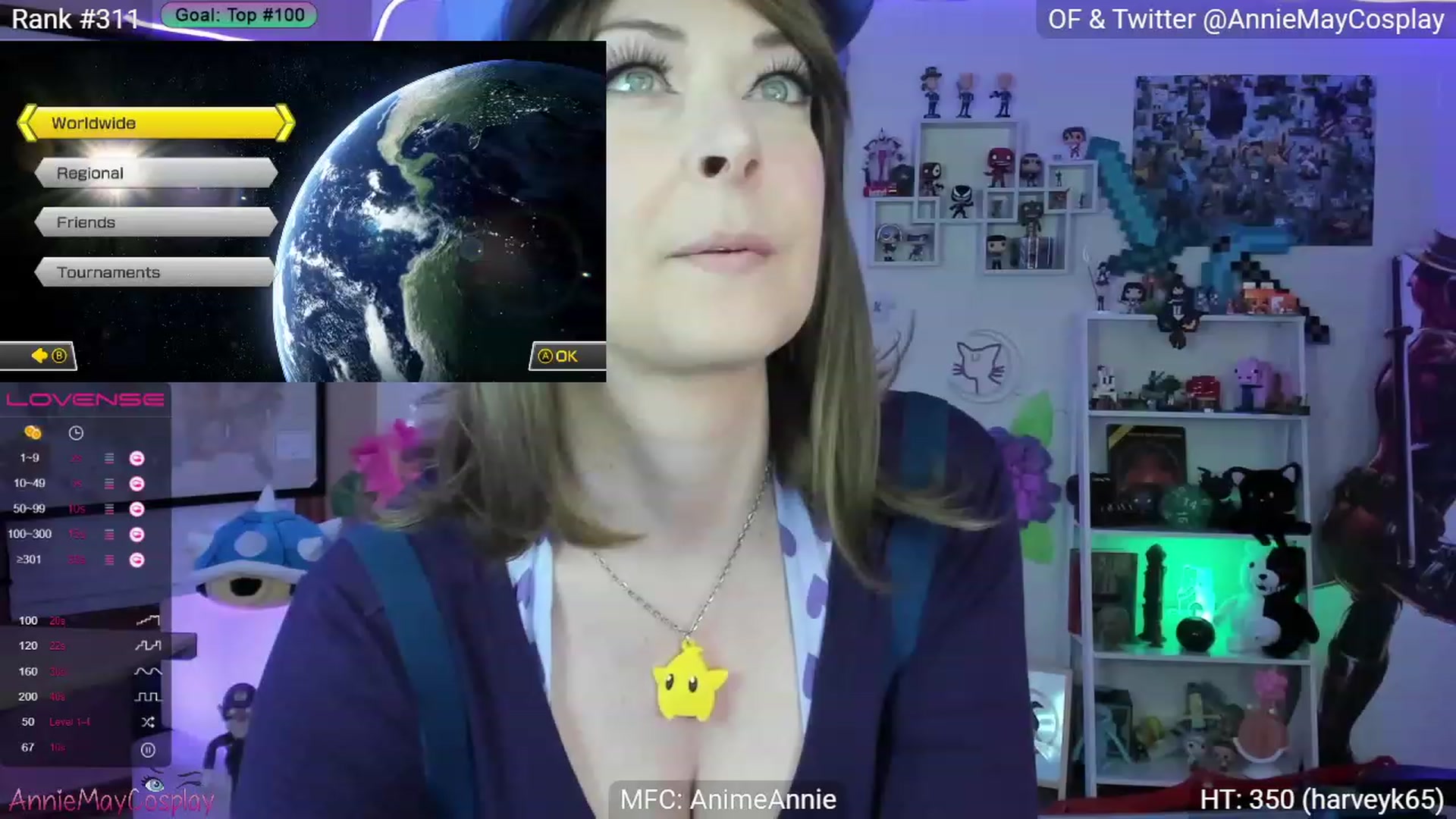 Gallery image thumbnail from AnimeAnnie's myfreecams stream on, 05/02/2023, 02:25 image 2 of 20