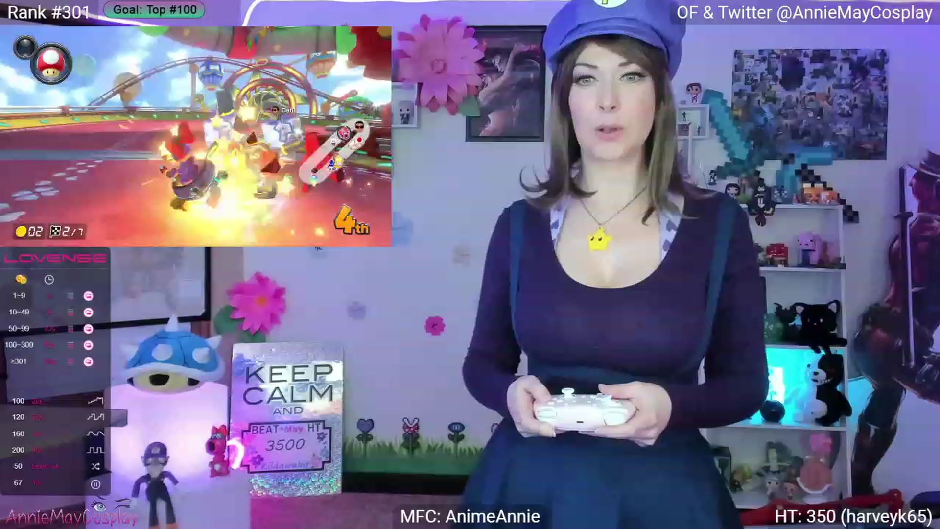 Gallery image thumbnail from AnimeAnnie's myfreecams stream on, 05/02/2023, 02:25 image 5 of 20
