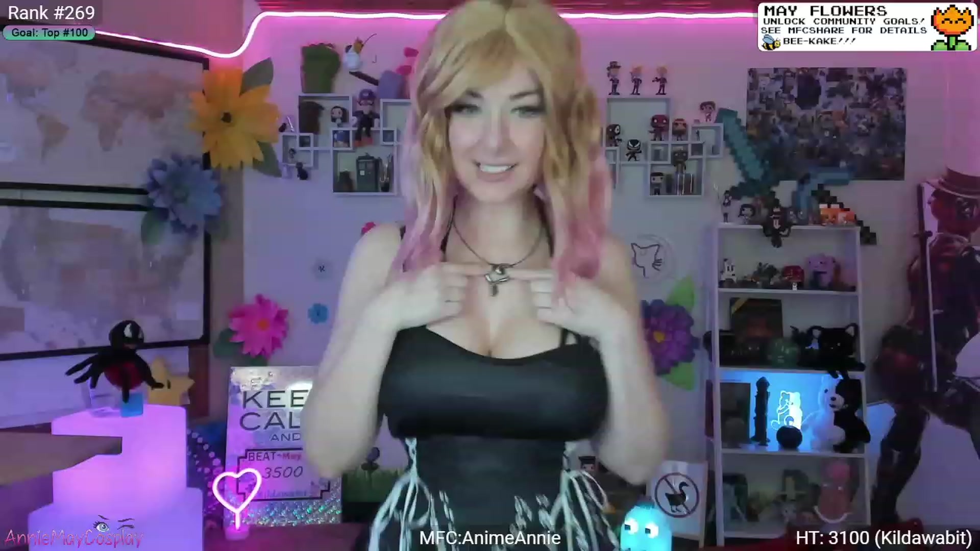 Gallery image thumbnail from AnimeAnnie's myfreecams stream on, 05/04/2023, 02:58 image 7 of 20