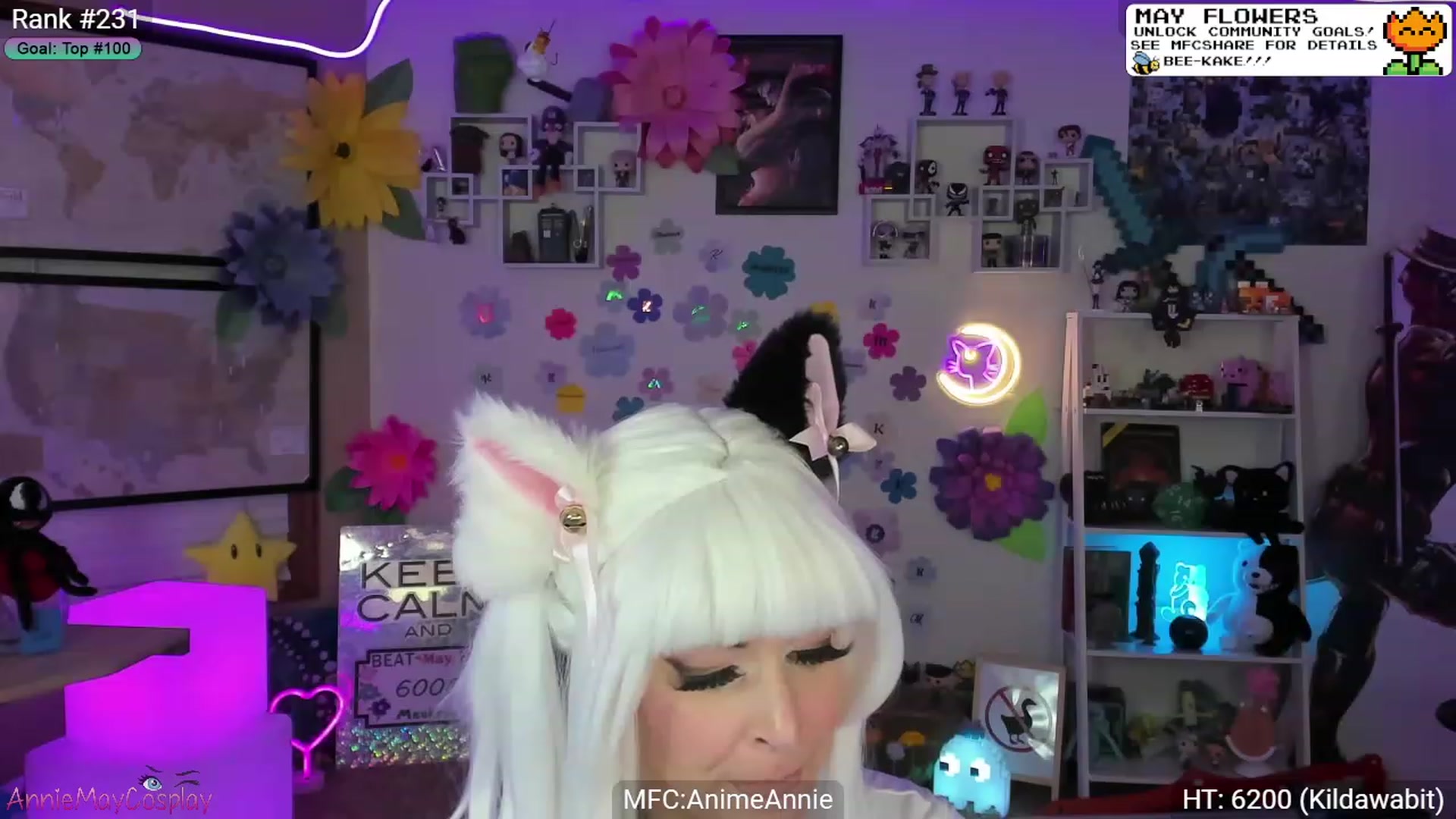 Gallery image thumbnail from AnimeAnnie's myfreecams stream on, 05/07/2023, 04:10 image 16 of 20