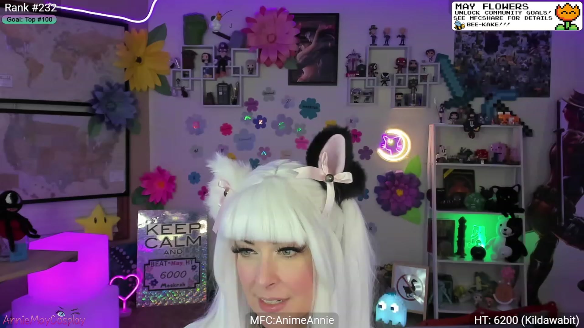 Gallery image thumbnail from AnimeAnnie's myfreecams stream on, 05/07/2023, 04:10 image 14 of 20