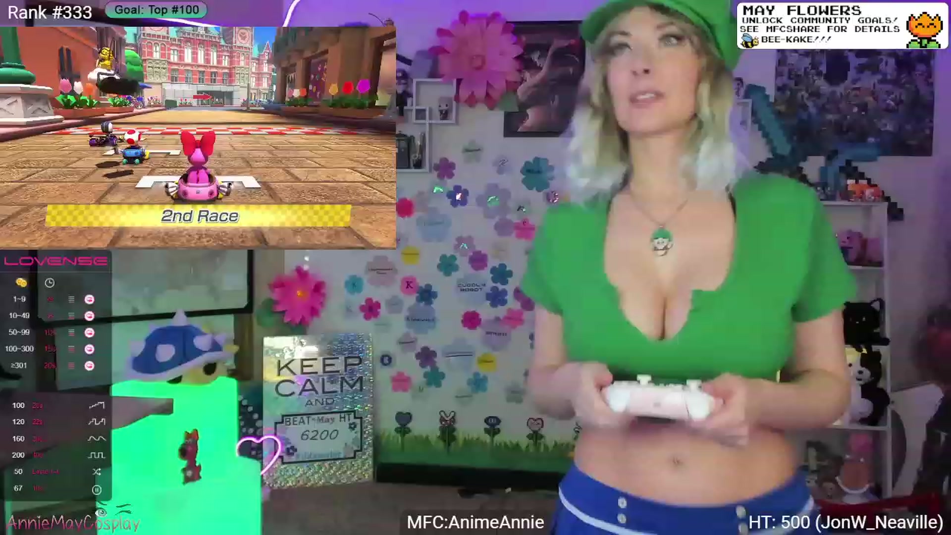 Gallery image thumbnail from AnimeAnnie's myfreecams stream on, 05/09/2023, 01:22 image 2 of 20