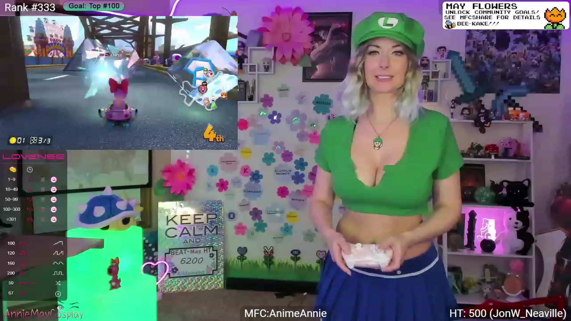 Gallery image thumbnail from AnimeAnnie's myfreecams stream on, 05/09/2023, 01:22 image 4 of 20