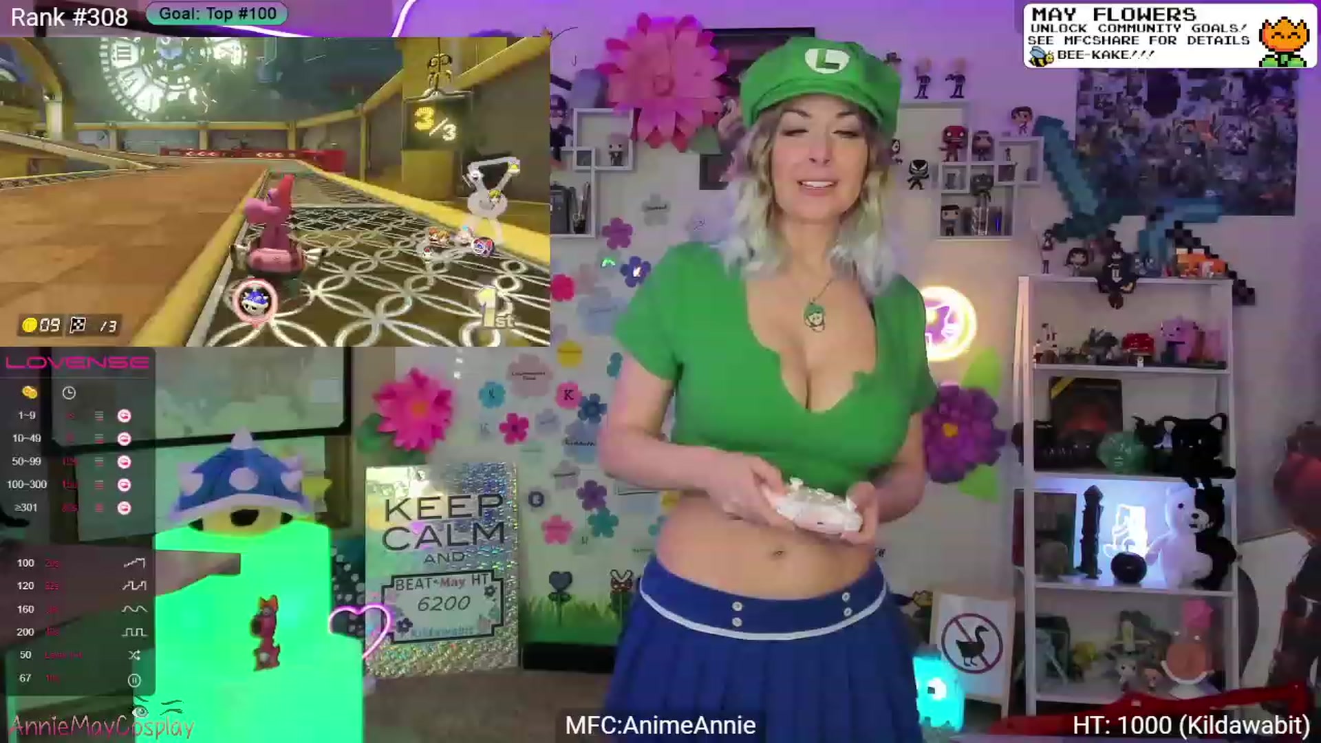 Gallery image thumbnail from AnimeAnnie's myfreecams stream on, 05/09/2023, 01:22 image 10 of 20