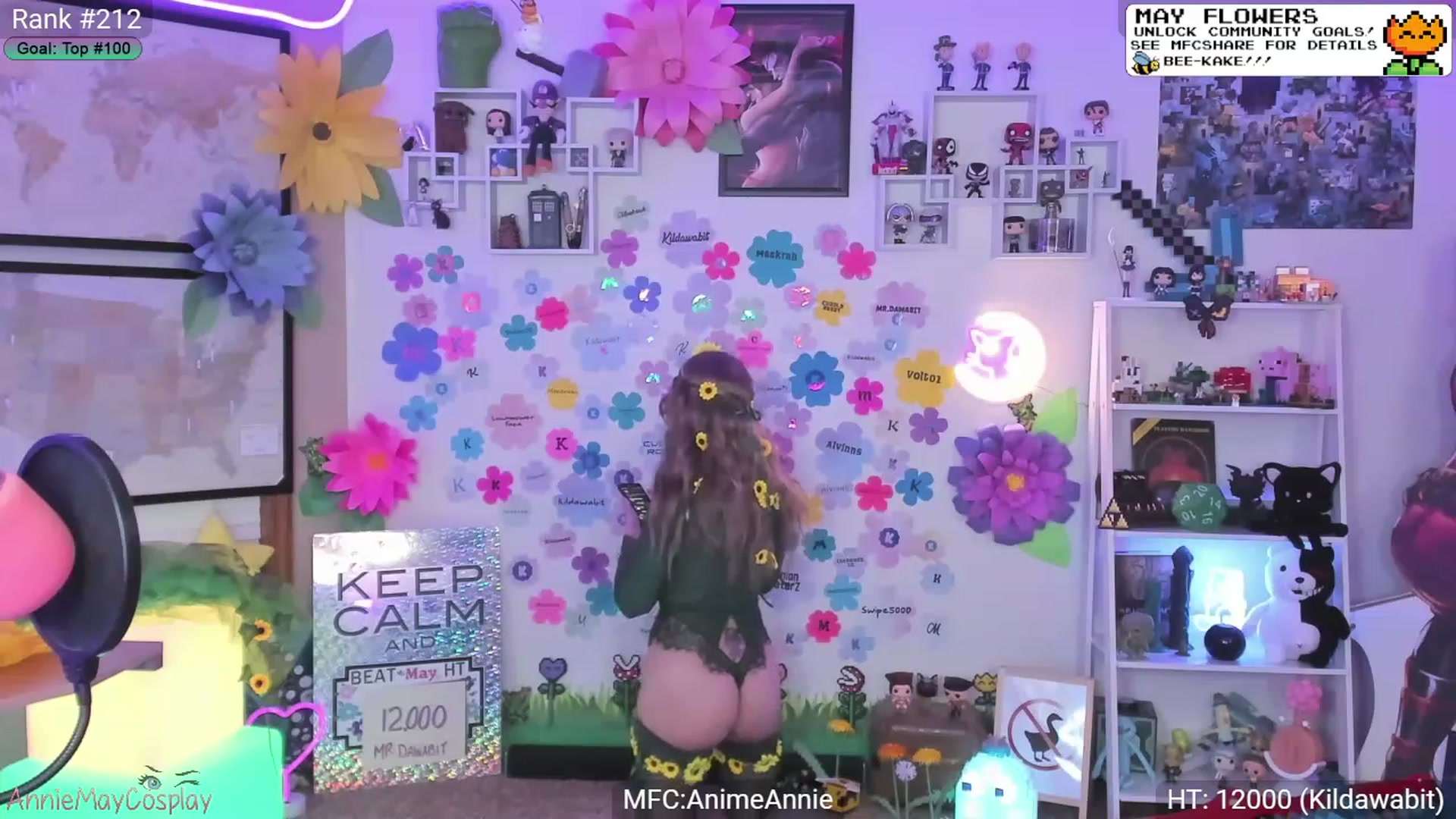 Gallery image thumbnail from AnimeAnnie's myfreecams stream on, 05/14/2023, 02:59 image 17 of 20