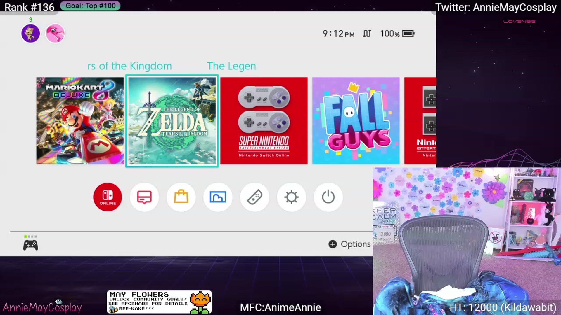 Gallery image thumbnail from AnimeAnnie's myfreecams stream on, 05/14/2023, 04:56 image 13 of 20