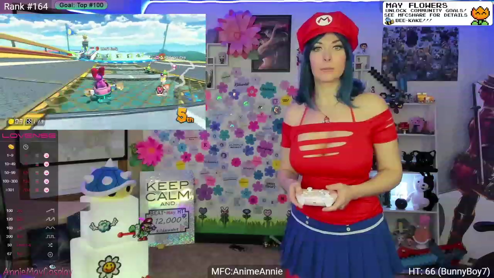 Gallery image thumbnail from AnimeAnnie's myfreecams stream on, 05/16/2023, 01:38 image 18 of 20