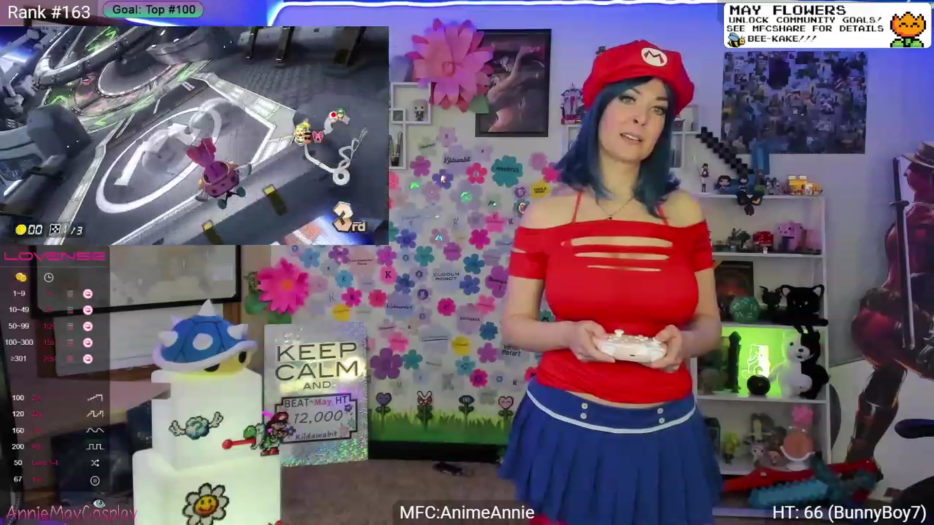 Gallery image thumbnail from AnimeAnnie's myfreecams stream on, 05/16/2023, 01:38 image 13 of 20