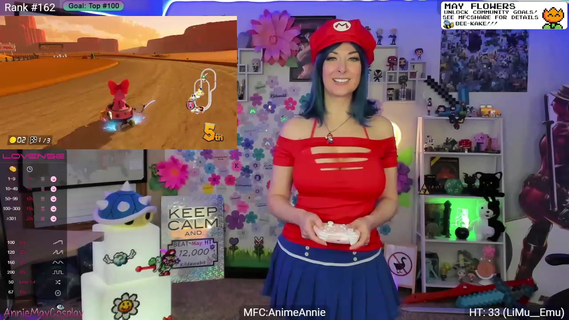Gallery image thumbnail from AnimeAnnie's myfreecams stream on, 05/16/2023, 01:38 image 9 of 20