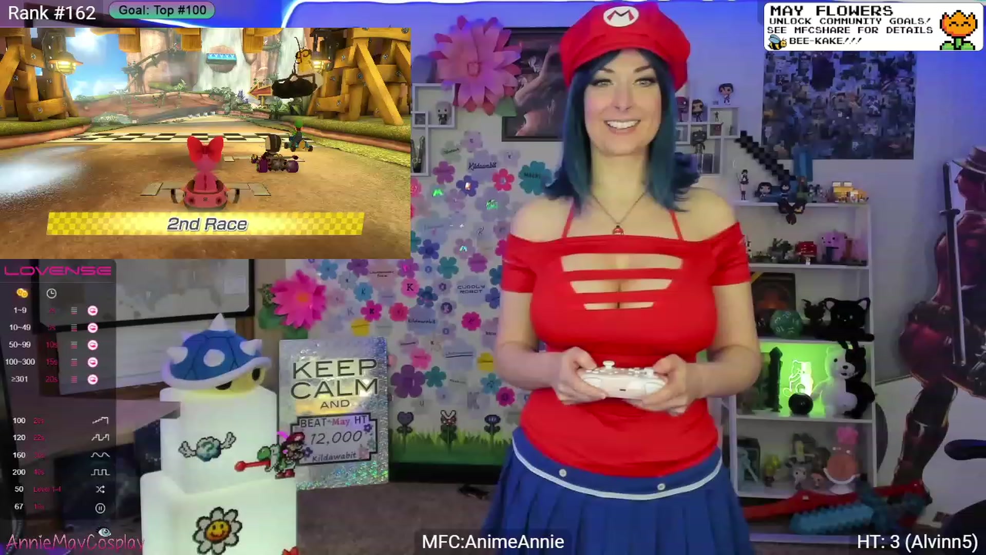 Gallery image thumbnail from AnimeAnnie's myfreecams stream on, 05/16/2023, 01:38 image 5 of 20