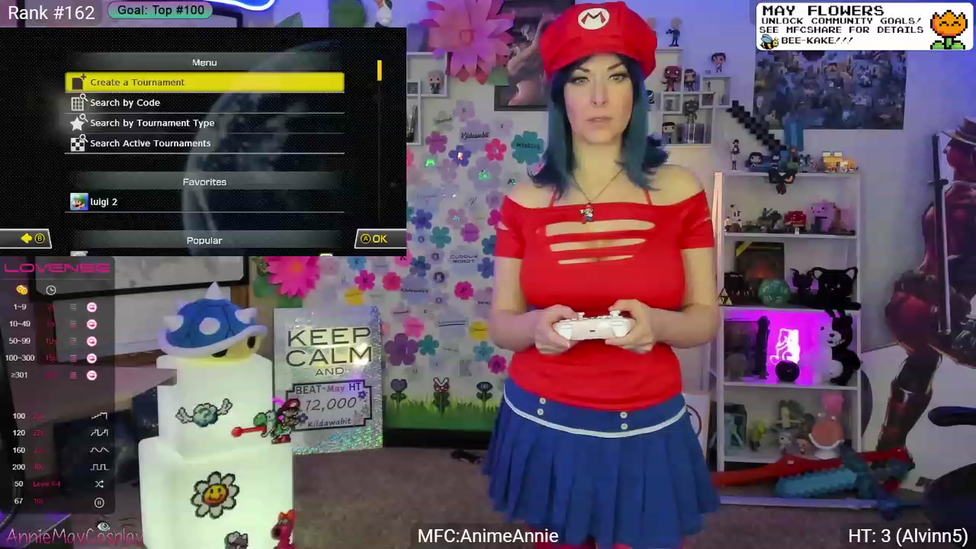 Gallery image thumbnail from AnimeAnnie's myfreecams stream on, 05/16/2023, 01:38 image 3 of 20
