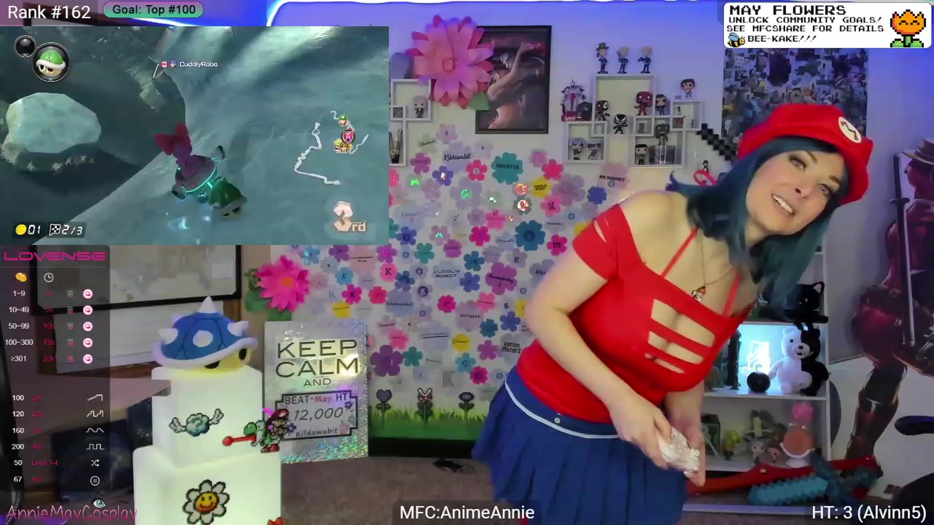 Gallery image thumbnail from AnimeAnnie's myfreecams stream on, 05/16/2023, 01:38 image 6 of 20
