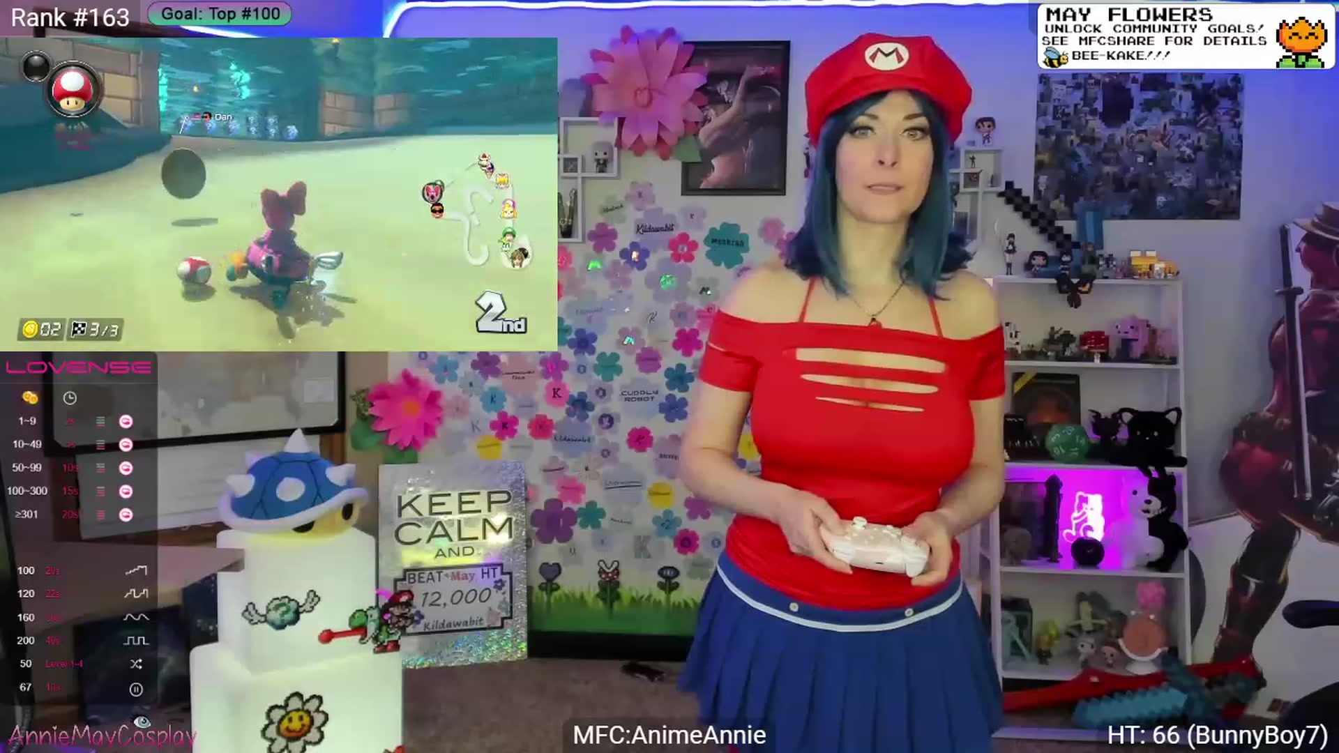 Gallery image thumbnail from AnimeAnnie's myfreecams stream on, 05/16/2023, 01:38 image 15 of 20
