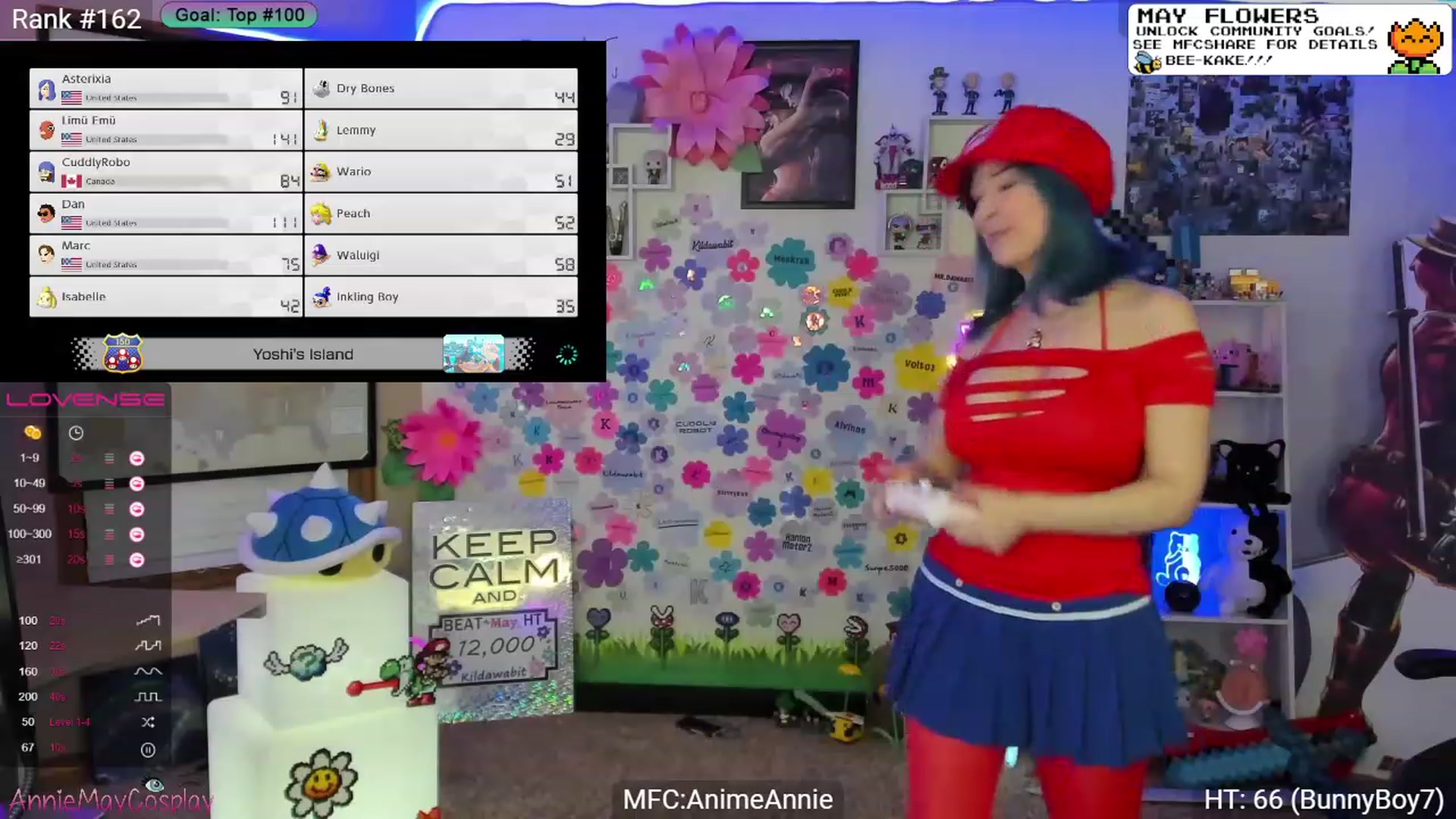 Gallery image thumbnail from AnimeAnnie's myfreecams stream on, 05/16/2023, 01:38 image 12 of 20