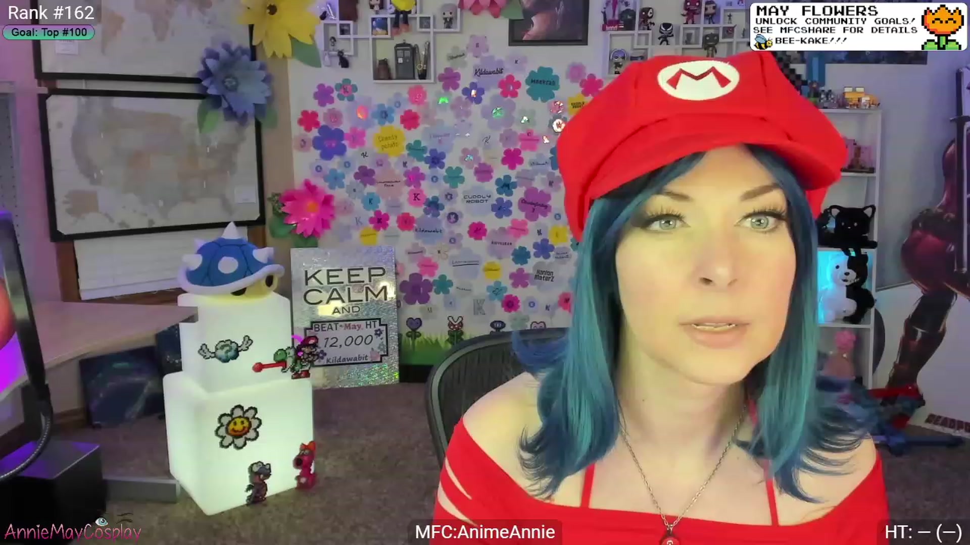 Gallery image thumbnail from AnimeAnnie's myfreecams stream on, 05/16/2023, 01:38 image 2 of 20