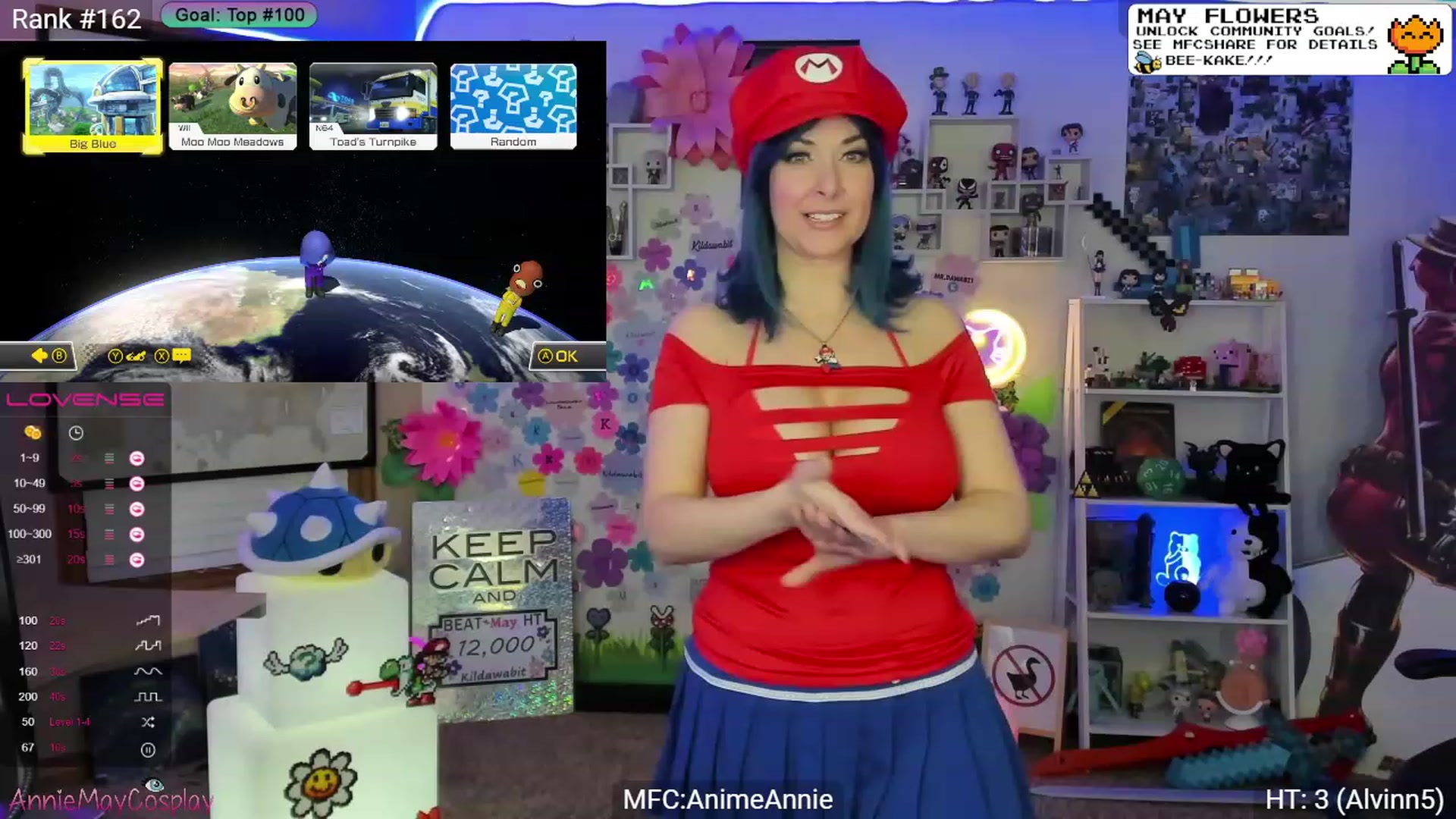 Gallery image thumbnail from AnimeAnnie's myfreecams stream on, 05/16/2023, 01:38 image 4 of 20