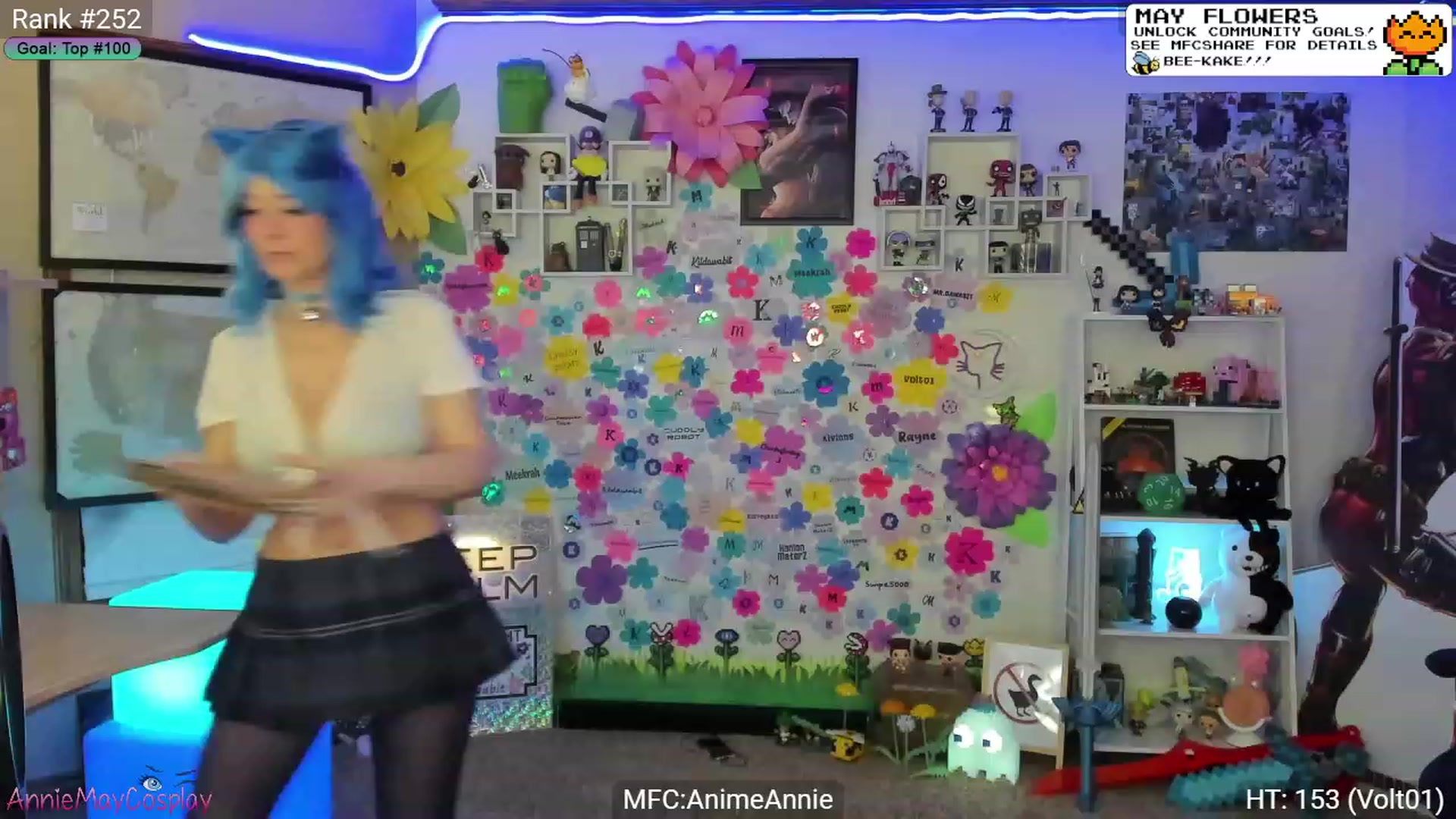 Gallery image thumbnail from AnimeAnnie's myfreecams stream on, 05/28/2023, 02:27 image 4 of 20