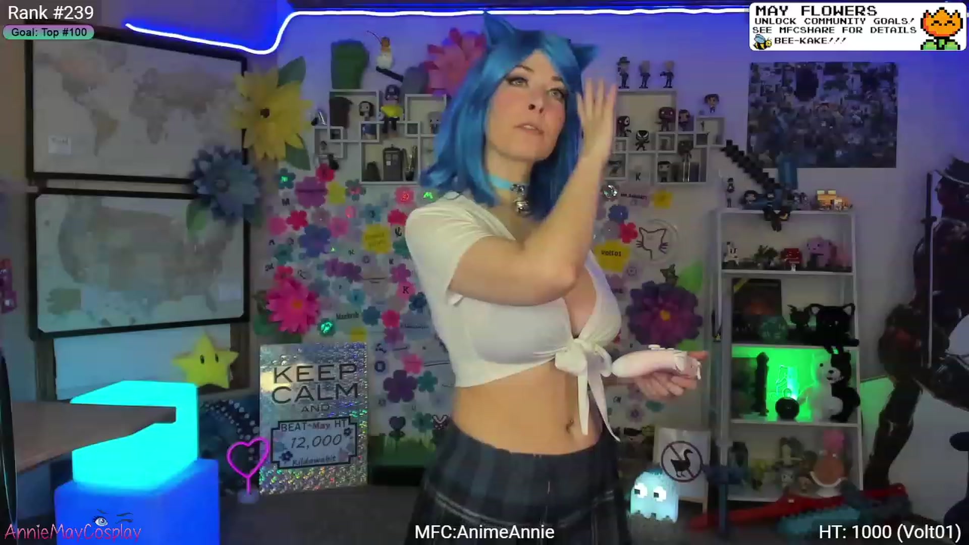 Gallery image thumbnail from AnimeAnnie's myfreecams stream on, 05/28/2023, 02:27 image 20 of 20