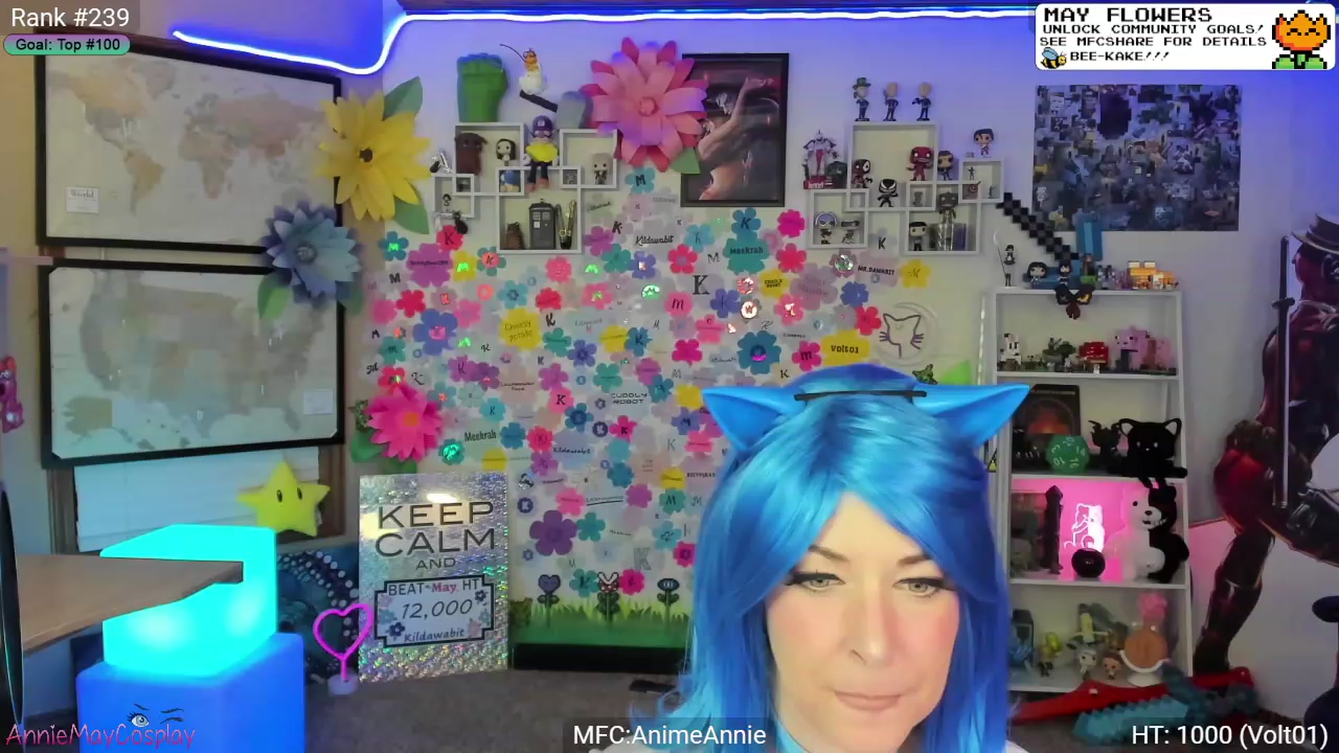 Gallery image thumbnail from AnimeAnnie's myfreecams stream on, 05/28/2023, 02:27 image 11 of 20