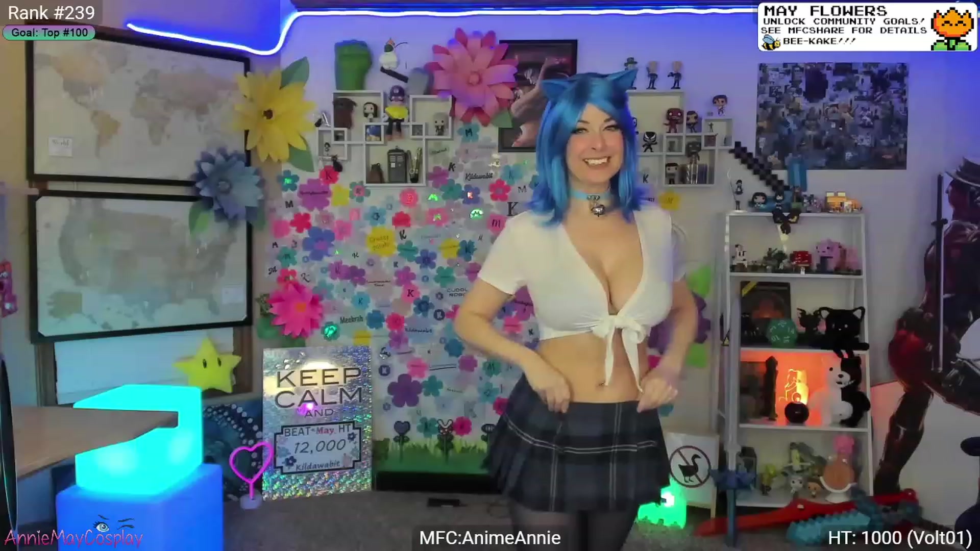 Gallery image thumbnail from AnimeAnnie's myfreecams stream on, 05/28/2023, 02:27 image 15 of 20