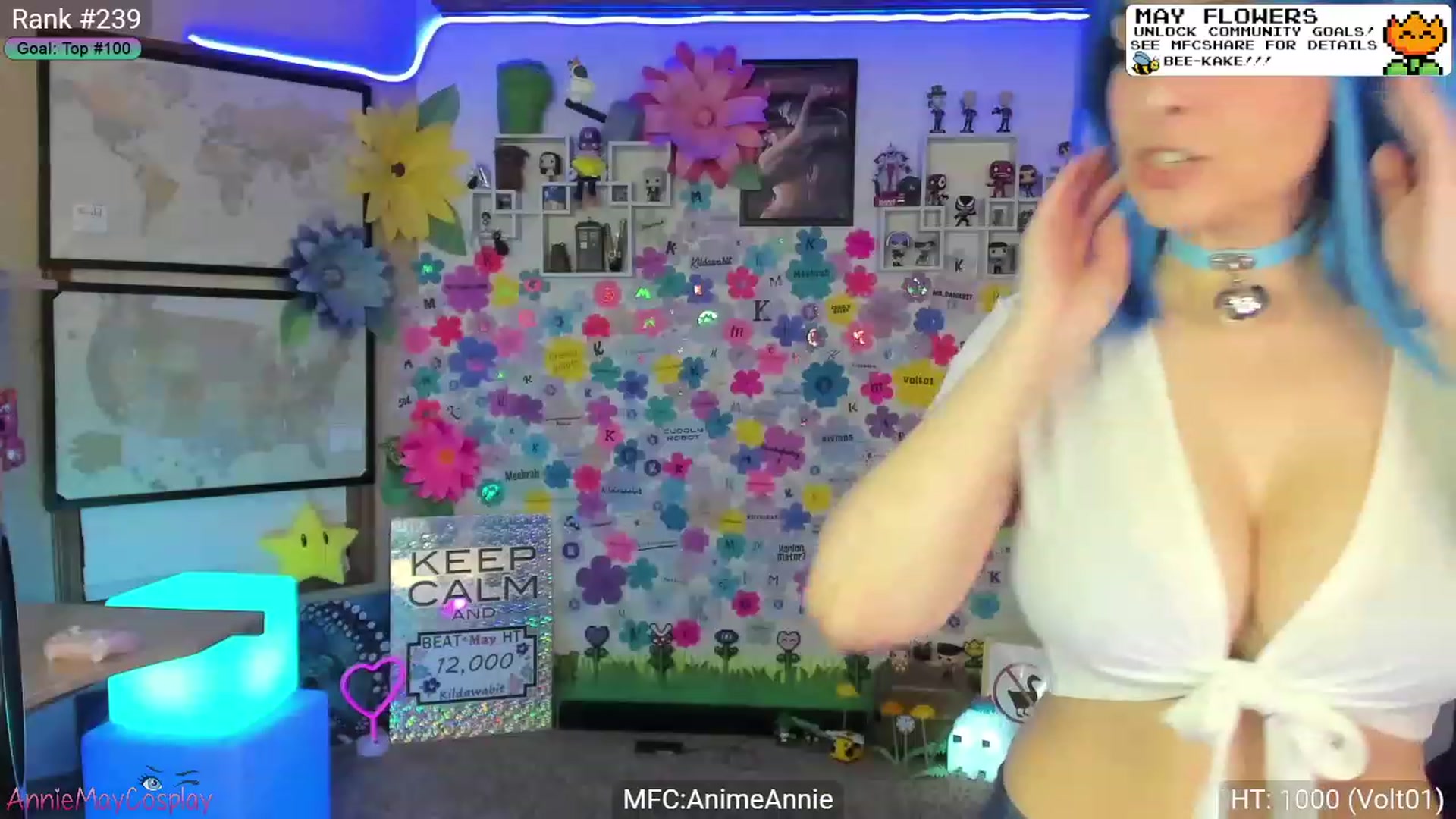 Gallery image thumbnail from AnimeAnnie's myfreecams stream on, 05/28/2023, 02:27 image 19 of 20