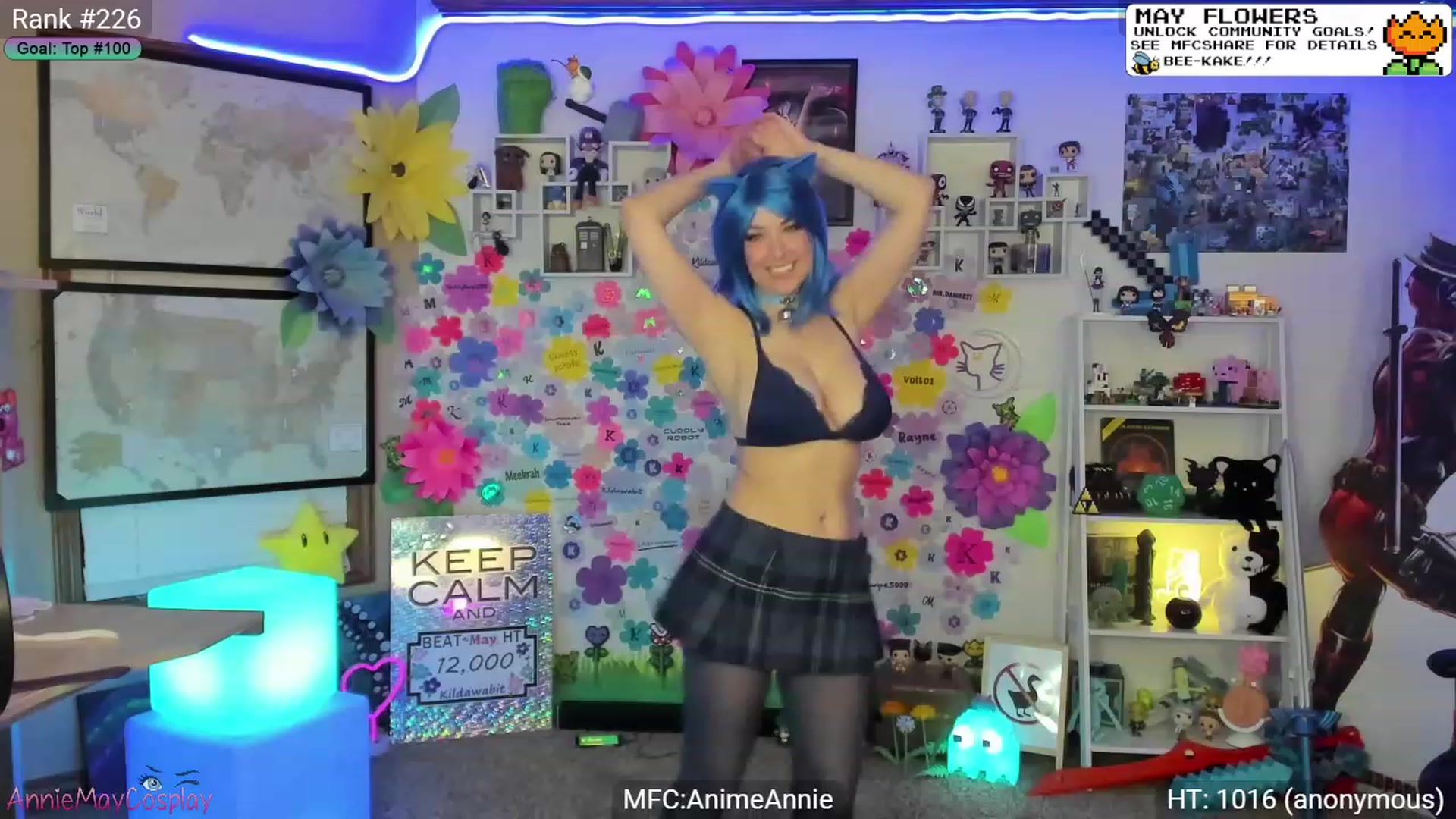 Gallery image thumbnail from AnimeAnnie's myfreecams stream on, 05/28/2023, 03:30 image 17 of 20