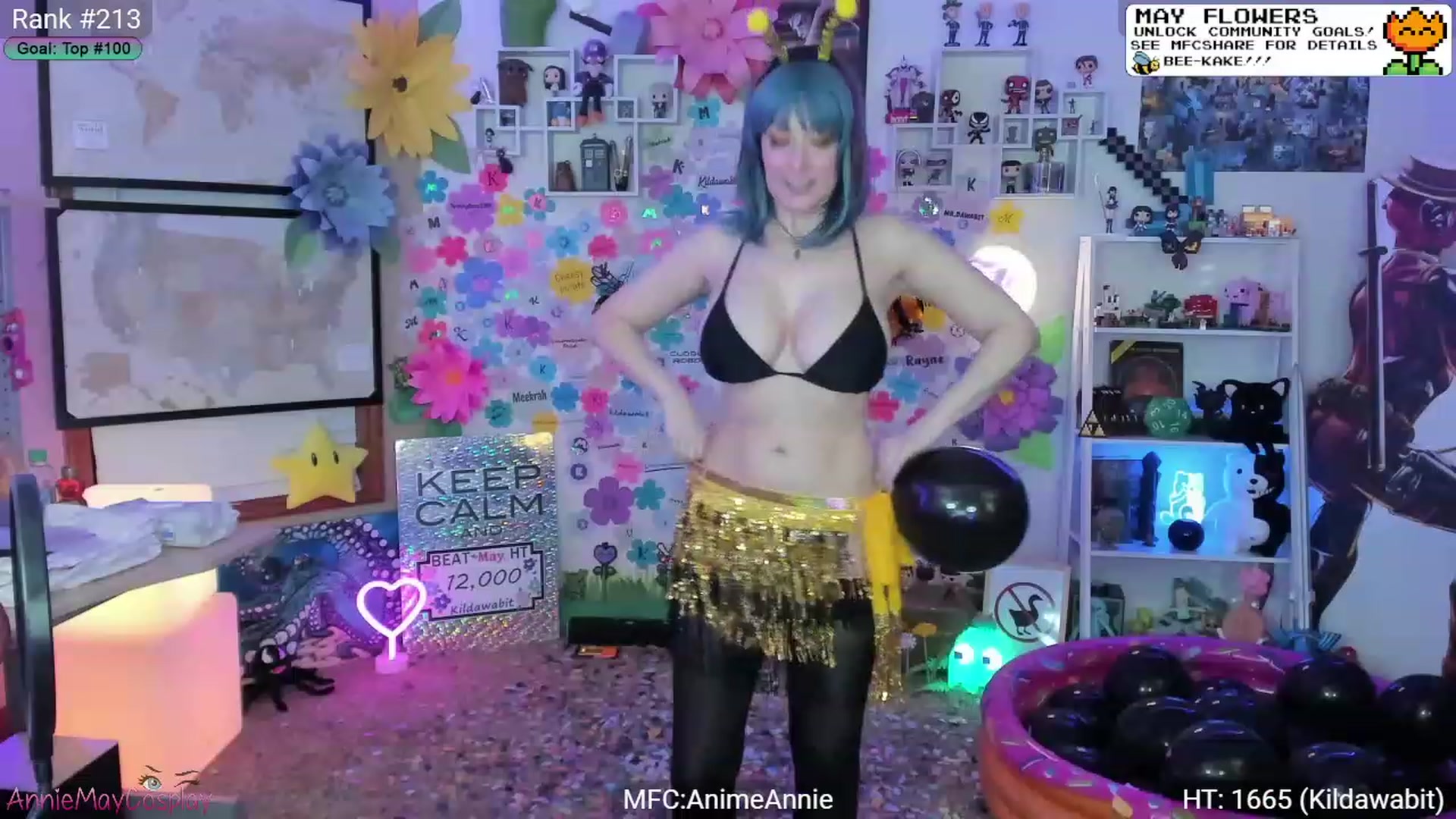 Gallery image thumbnail from AnimeAnnie's myfreecams stream on, 06/01/2023, 02:47 image 13 of 20