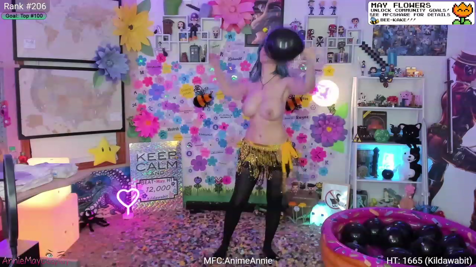 Gallery image thumbnail from AnimeAnnie's myfreecams stream on, 06/01/2023, 02:47 image 18 of 20