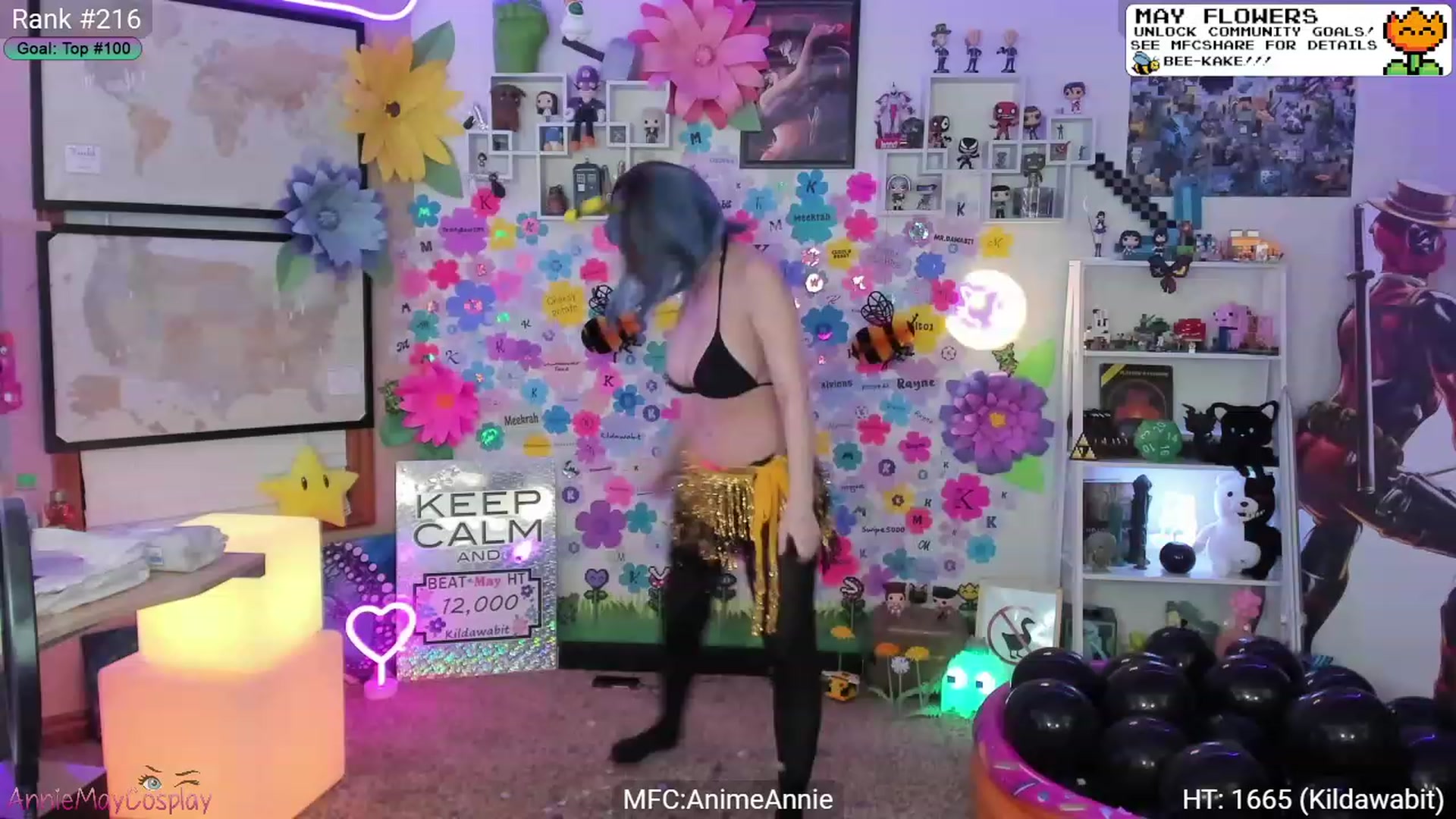 Gallery image thumbnail from AnimeAnnie's myfreecams stream on, 06/01/2023, 02:47 image 4 of 20