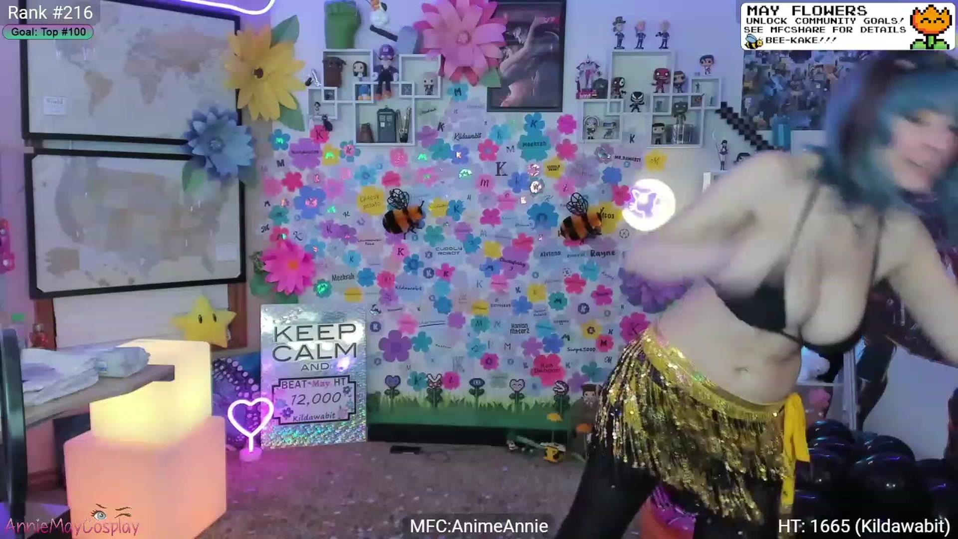 Gallery image thumbnail from AnimeAnnie's myfreecams stream on, 06/01/2023, 02:47 image 6 of 20