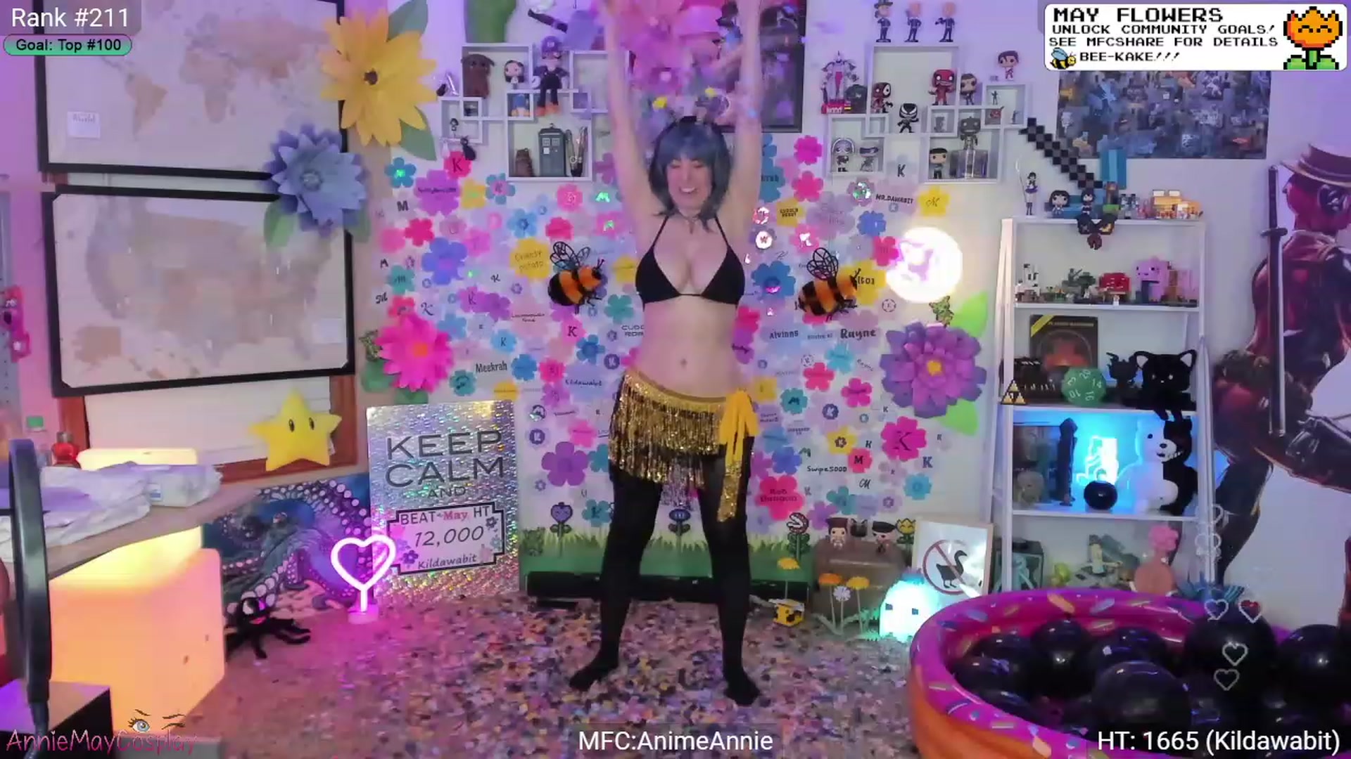 Gallery image thumbnail from AnimeAnnie's myfreecams stream on, 06/01/2023, 02:47 image 15 of 20