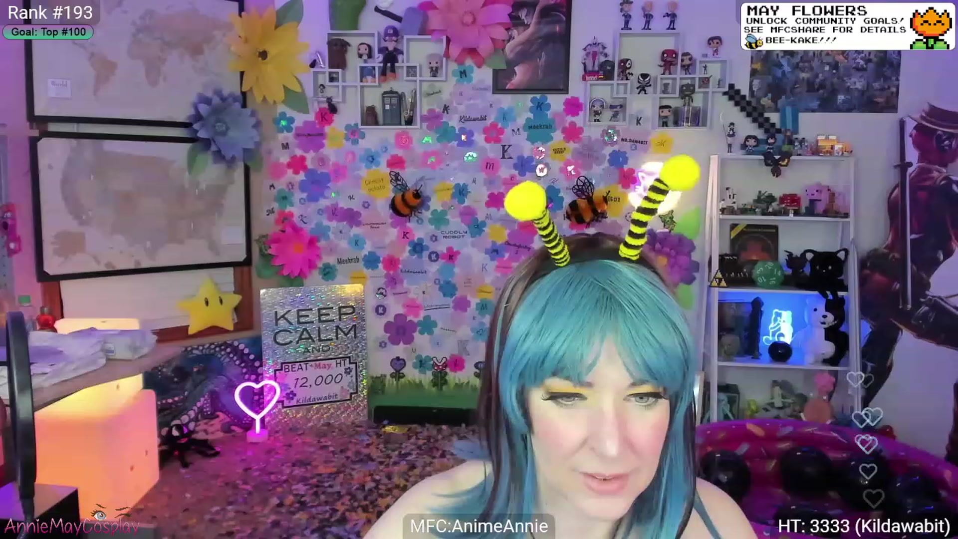 Gallery image thumbnail from AnimeAnnie's myfreecams stream on, 06/01/2023, 03:45 image 1 of 20
