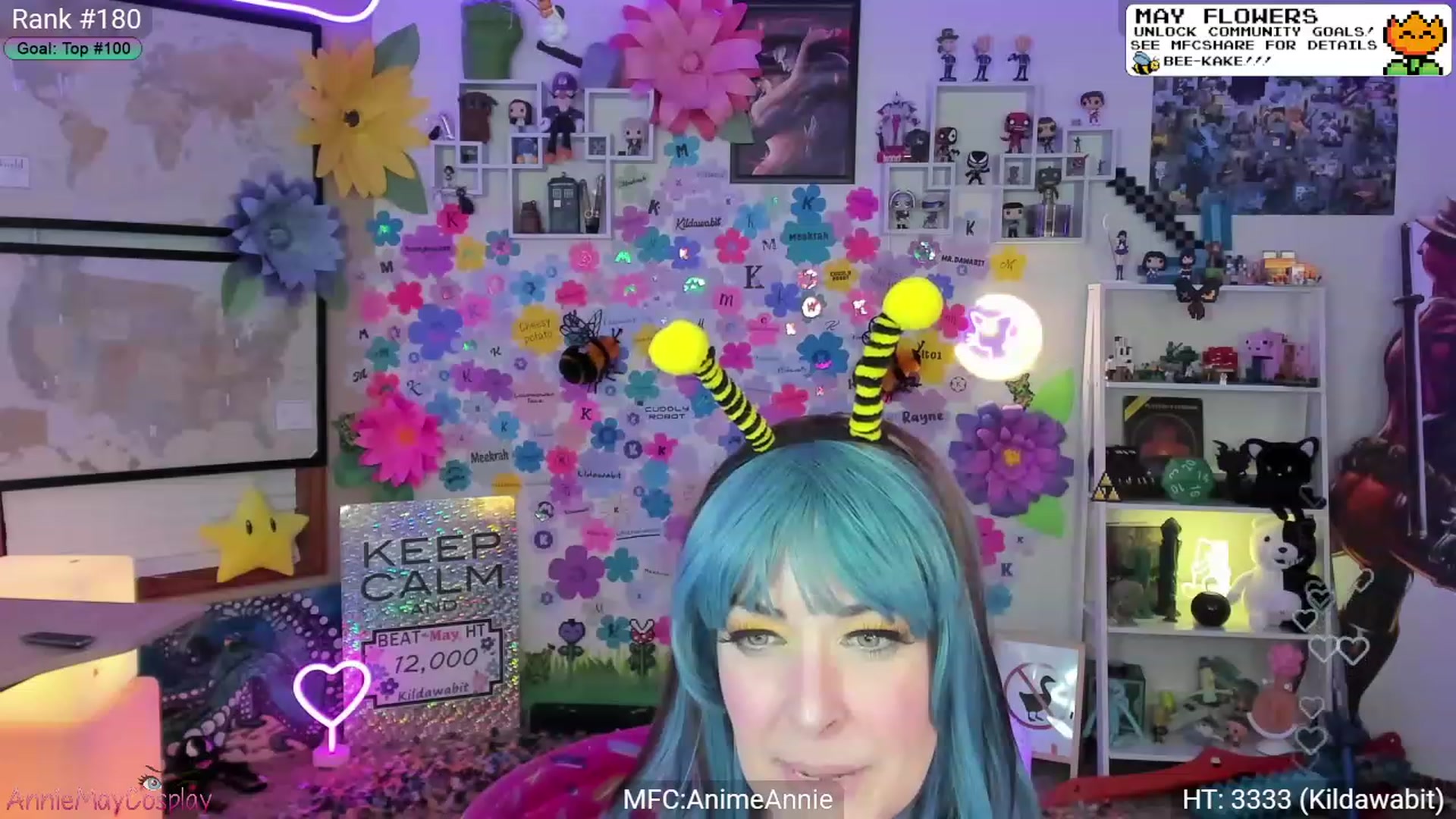 Gallery image thumbnail from AnimeAnnie's myfreecams stream on, 06/01/2023, 03:45 image 19 of 20