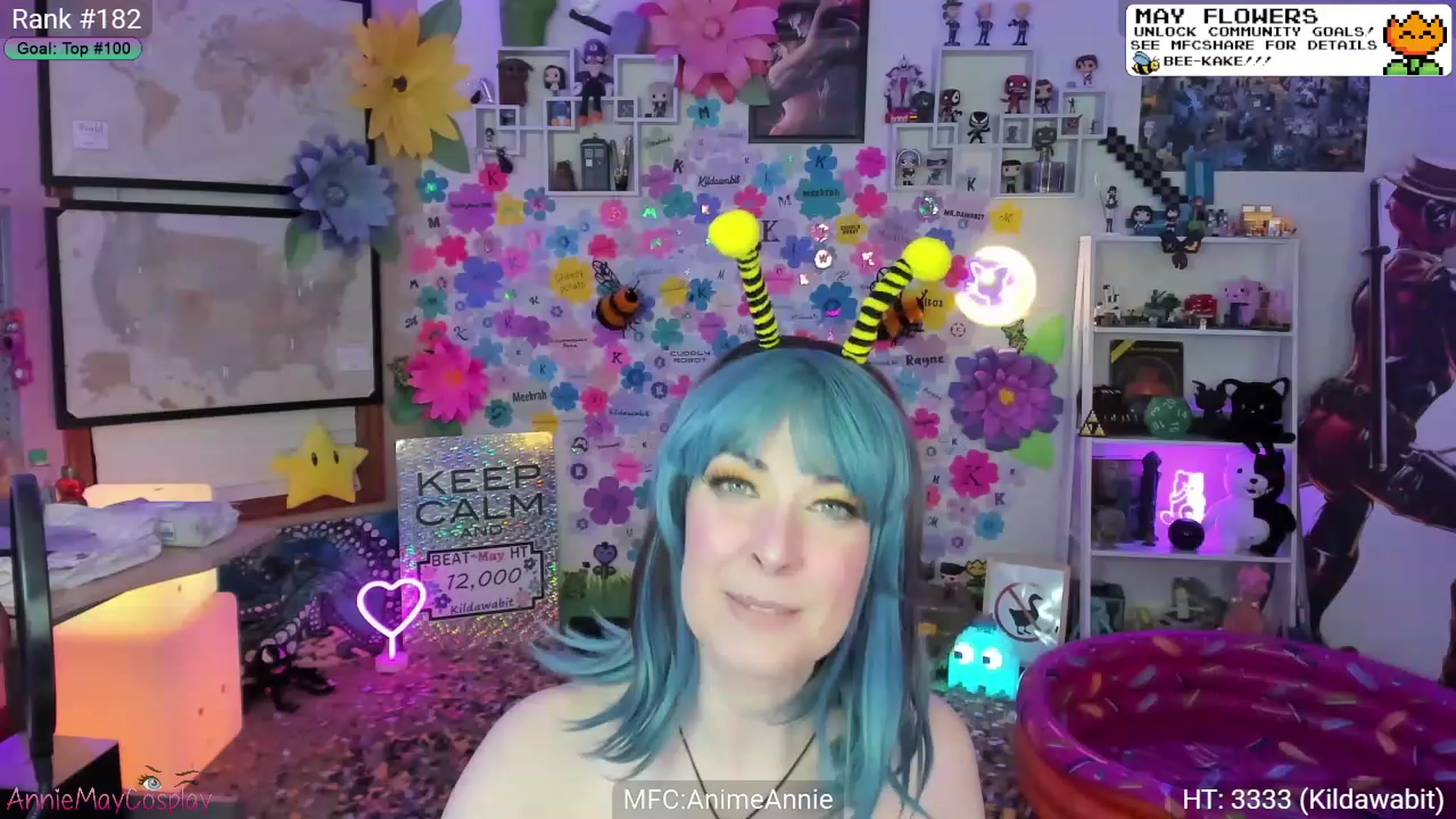 Gallery image thumbnail from AnimeAnnie's myfreecams stream on, 06/01/2023, 03:45 image 8 of 20