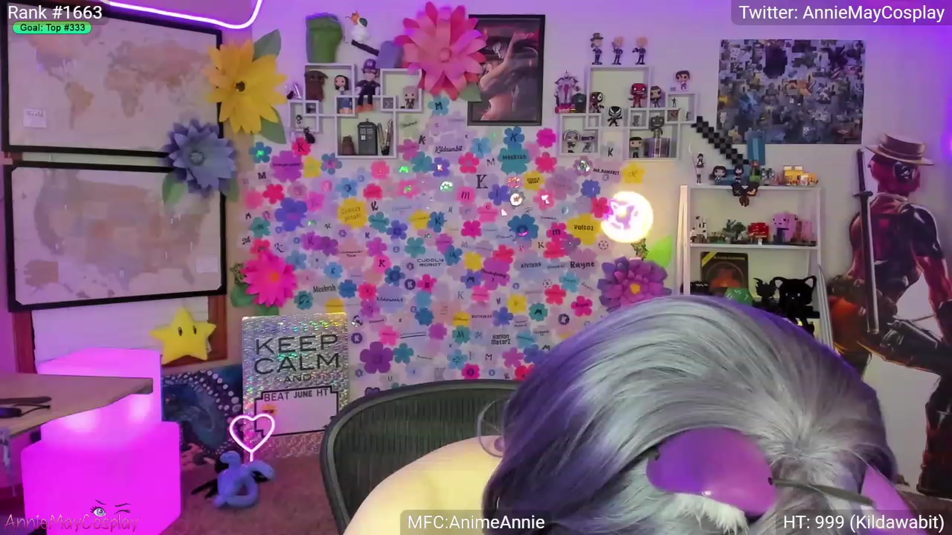 Gallery image thumbnail from AnimeAnnie's myfreecams stream on, 06/04/2023, 03:37 image 13 of 20