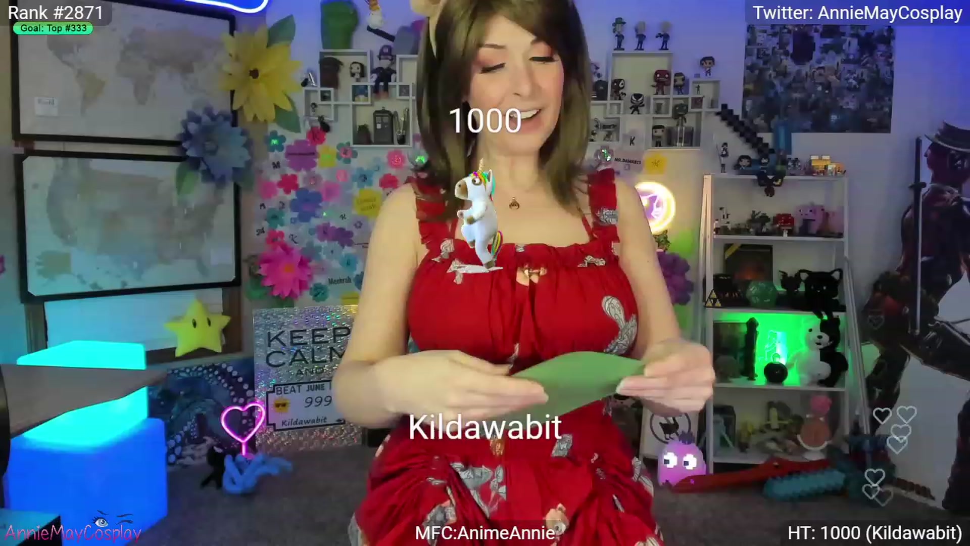 Gallery image thumbnail from AnimeAnnie's myfreecams stream on, 06/08/2023, 02:48 image 1 of 20