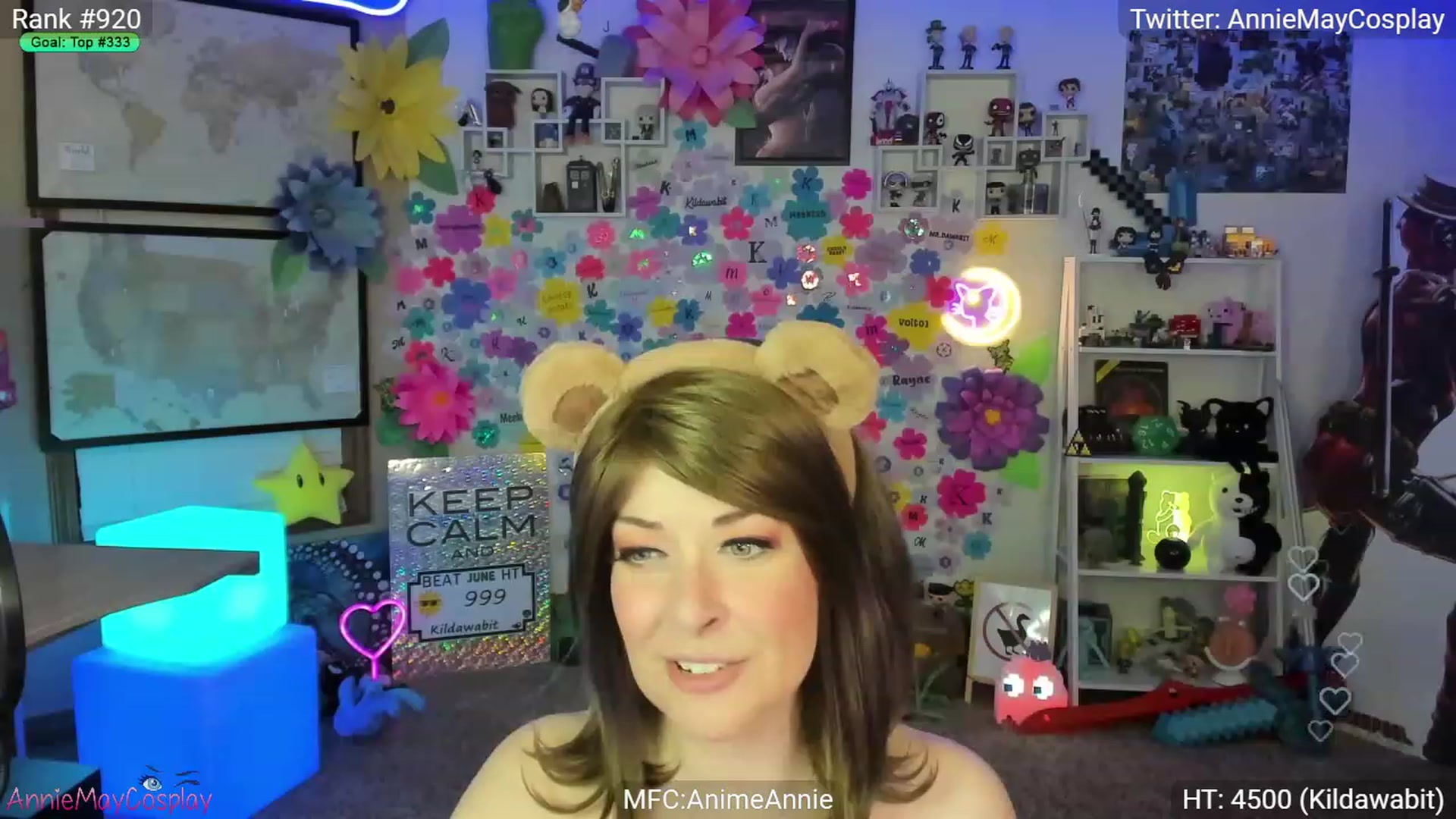 Gallery image thumbnail from AnimeAnnie's myfreecams stream on, 06/08/2023, 02:48 image 9 of 20