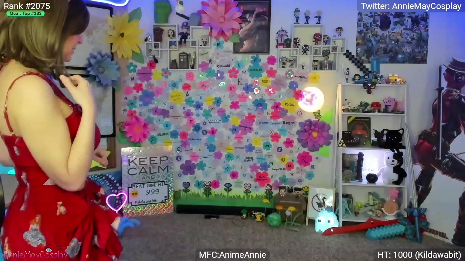 Gallery image thumbnail from AnimeAnnie's myfreecams stream on, 06/08/2023, 02:48 image 3 of 20