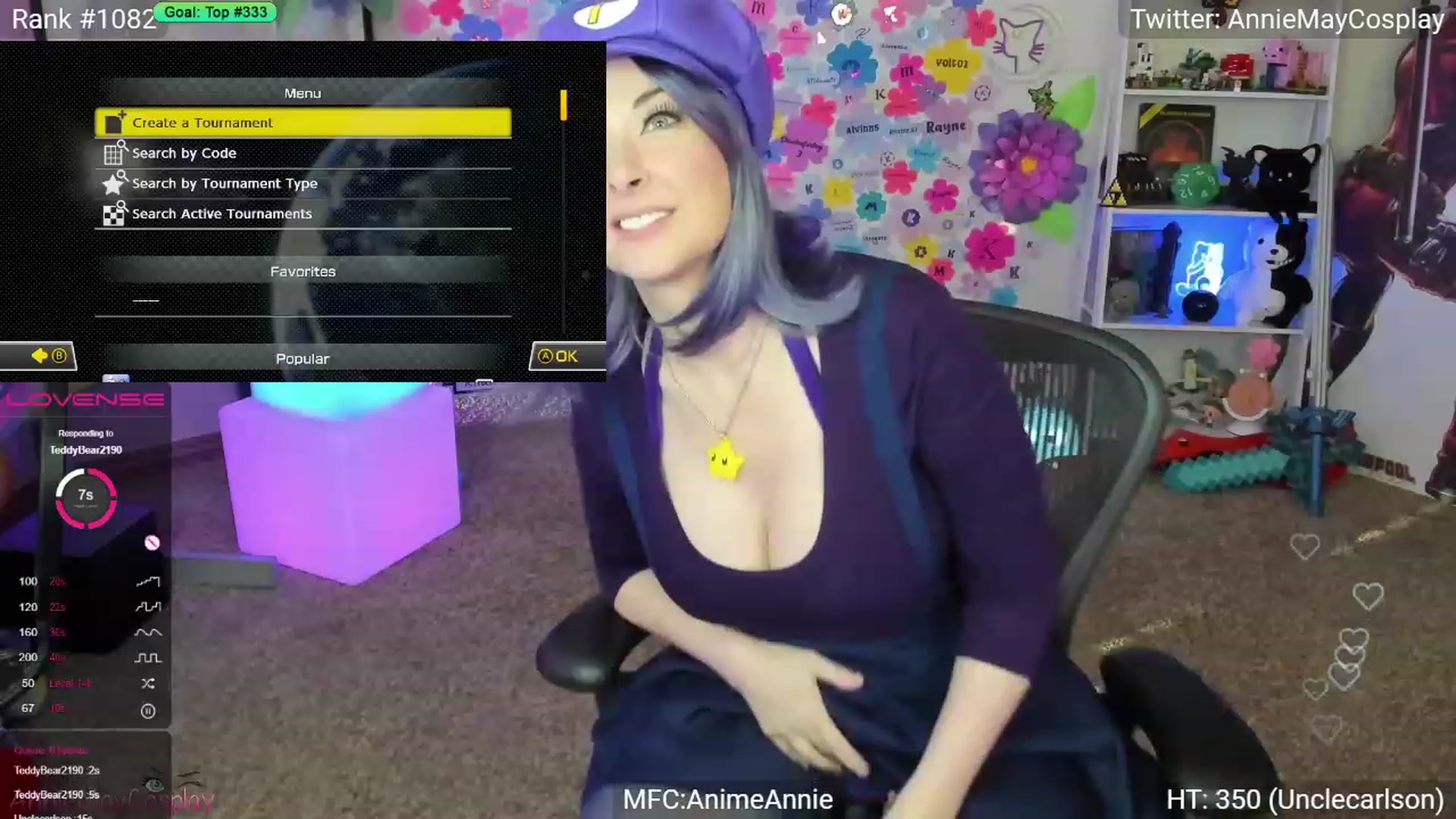 Gallery image thumbnail from AnimeAnnie's myfreecams stream on, 06/13/2023, 01:26 image 19 of 20